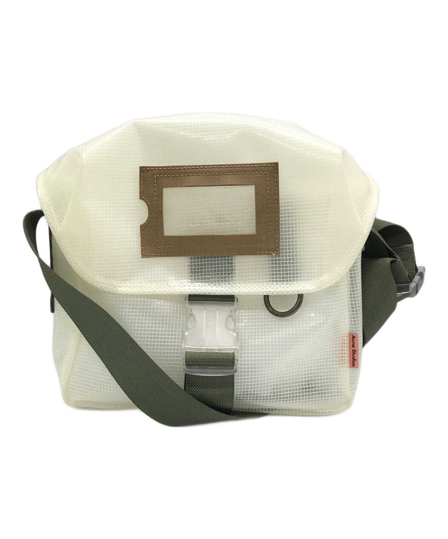 【melon】アクネステュディオズ　クリア メッセンジャーバッグ PVC Acne Studios クリアメッセンジャーバッグ アクネ