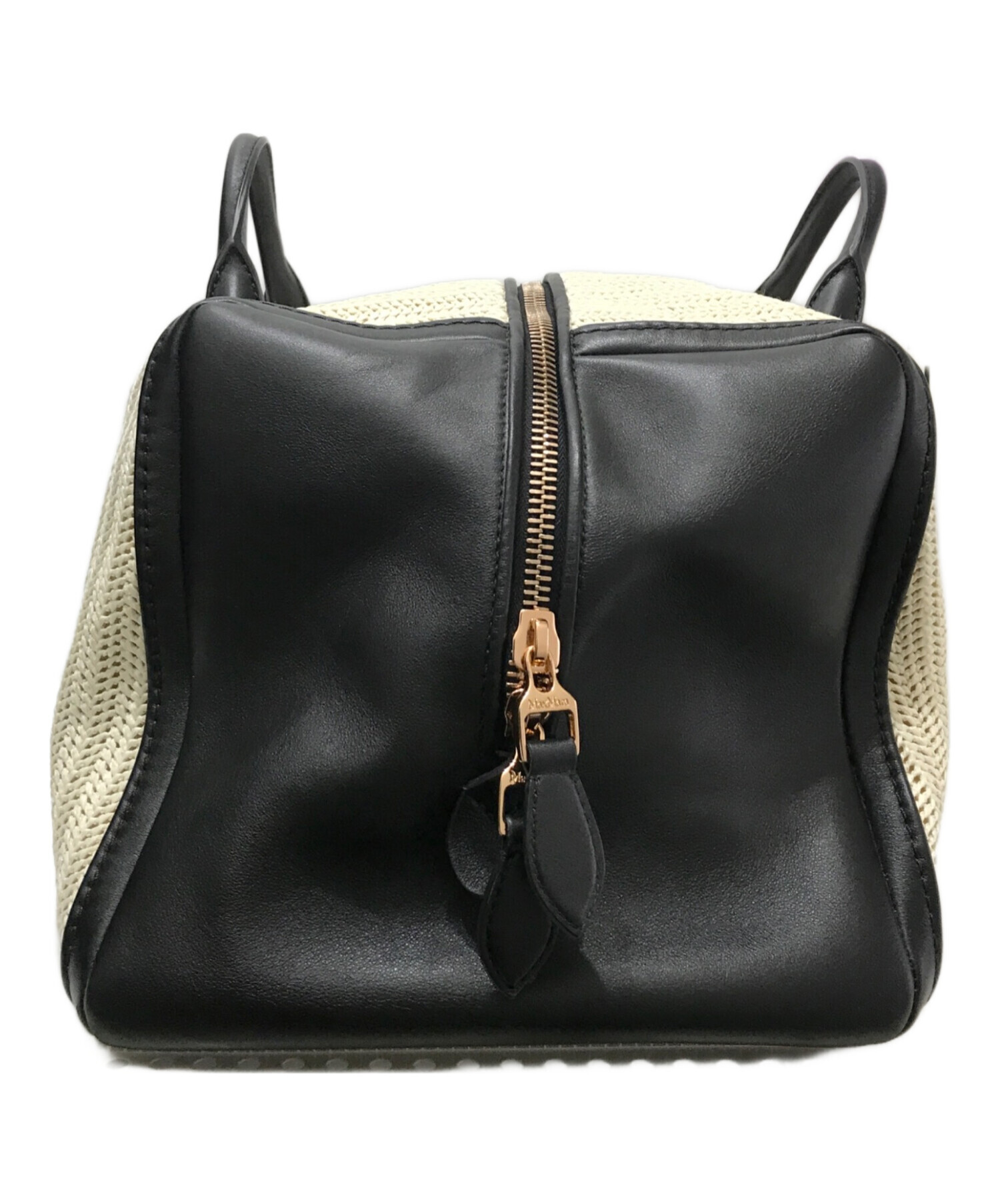 中古・古着通販】MaxMara (マックスマーラ) マリンストローボストン 