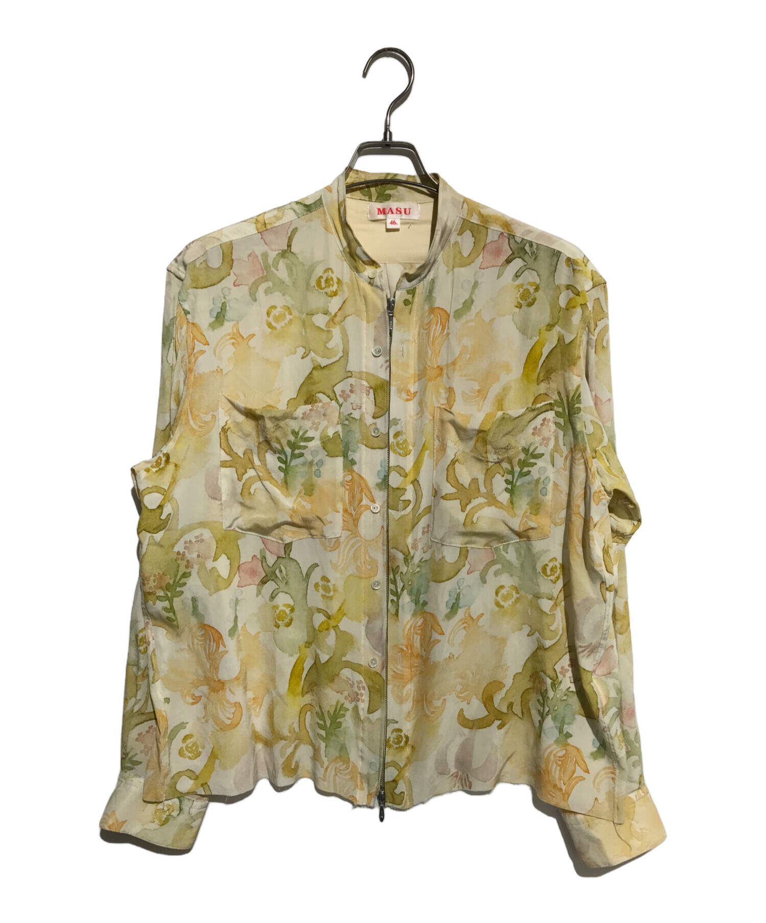中古・古着通販】MASU (エムエーエスユー) GRANNY ZIP-UP SHIRTS 