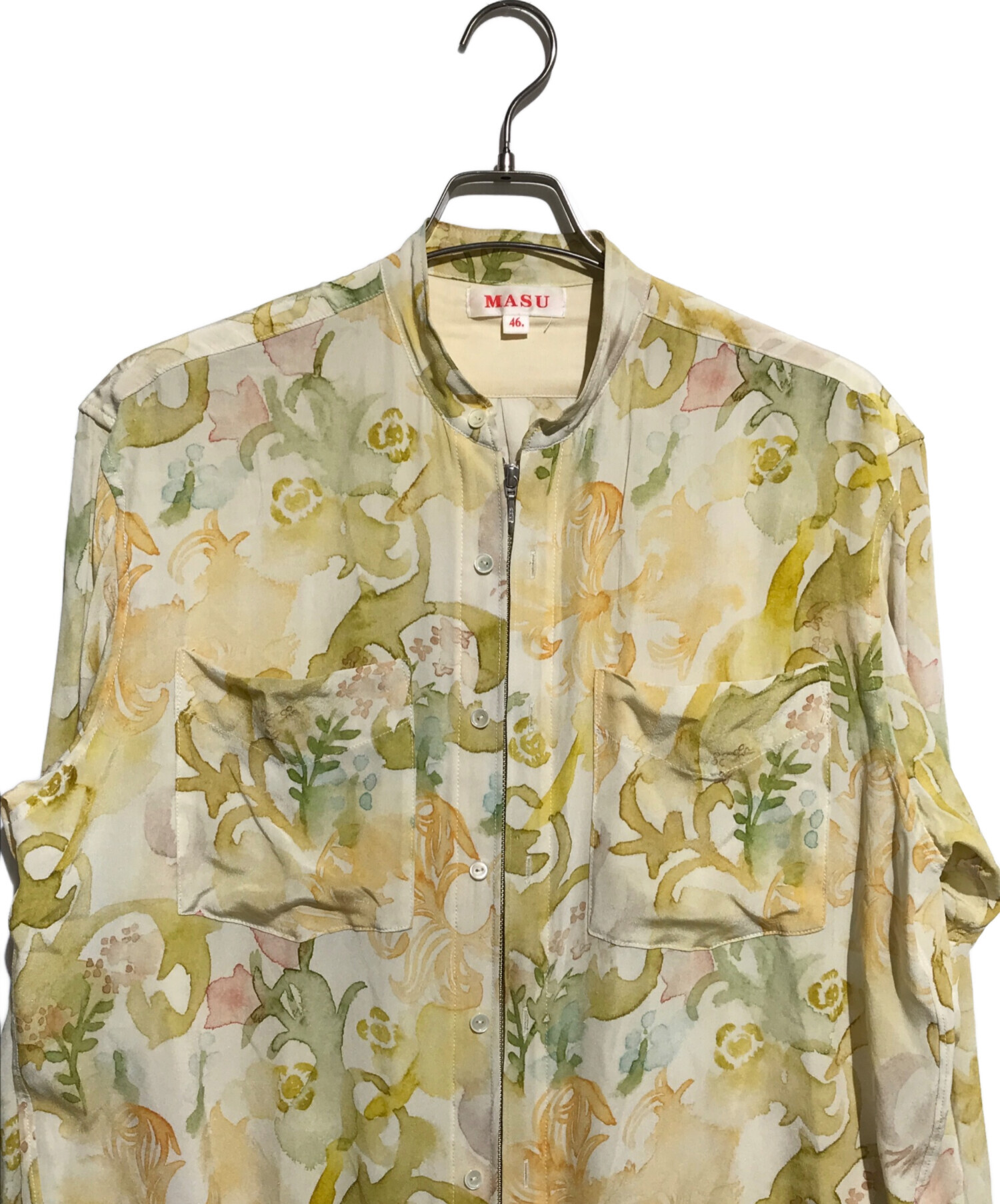 極美品 Masu Granny Zip-Up shirts 46 【公式通販】