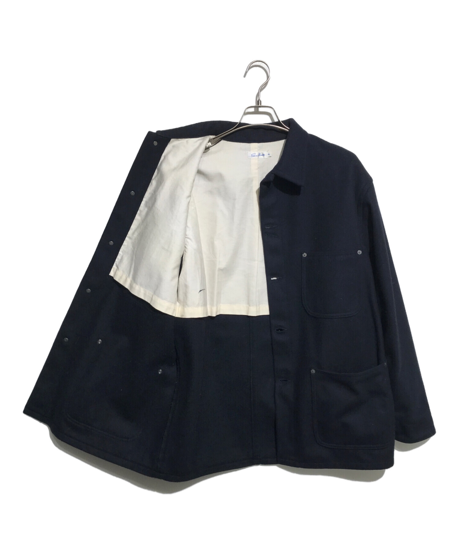 中古・古着通販】Sans limite (サンリミット) メルトンカバーオール 