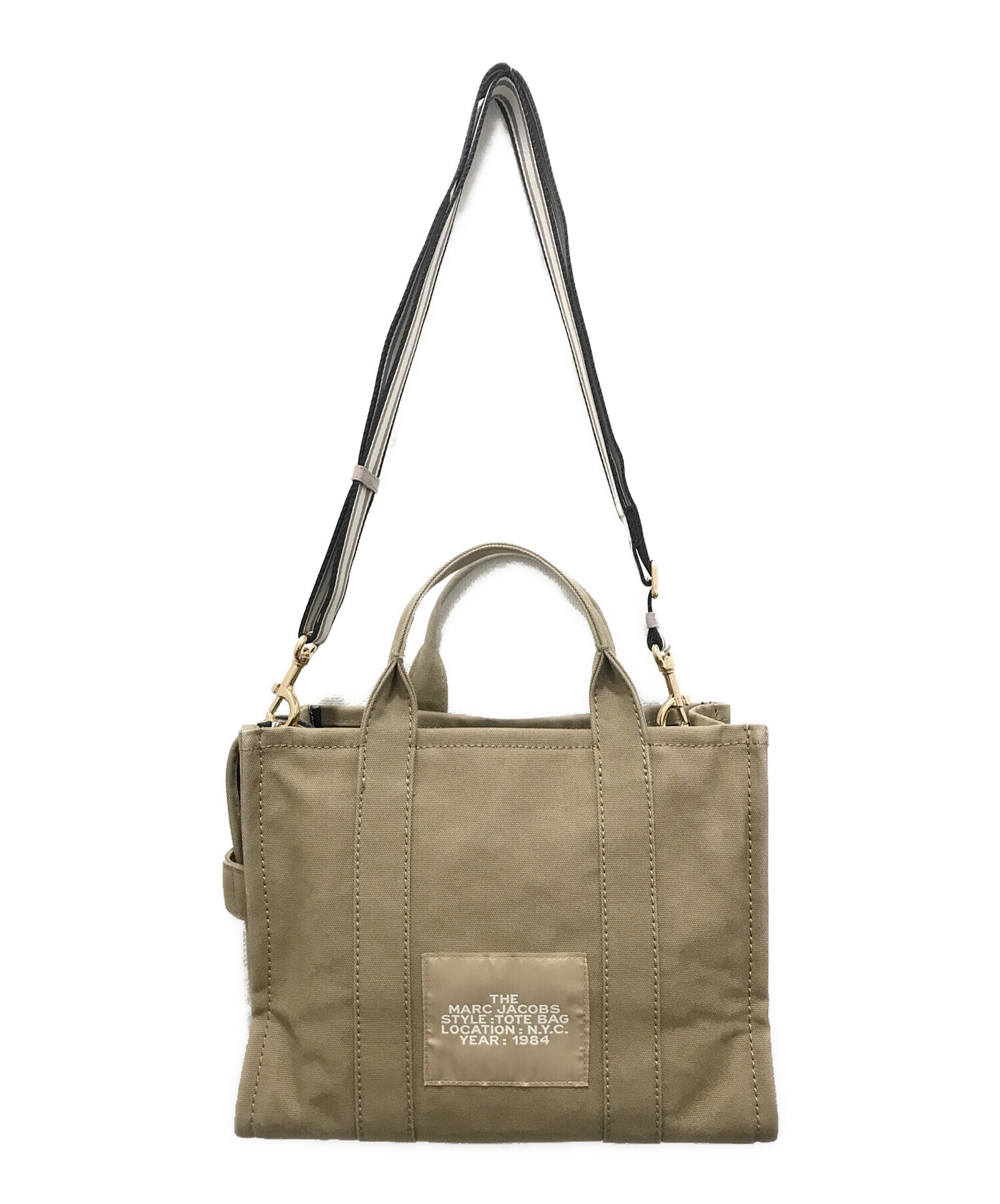 MARC JACOBS THE TOTE BAG トートバッグ カーキ 2way