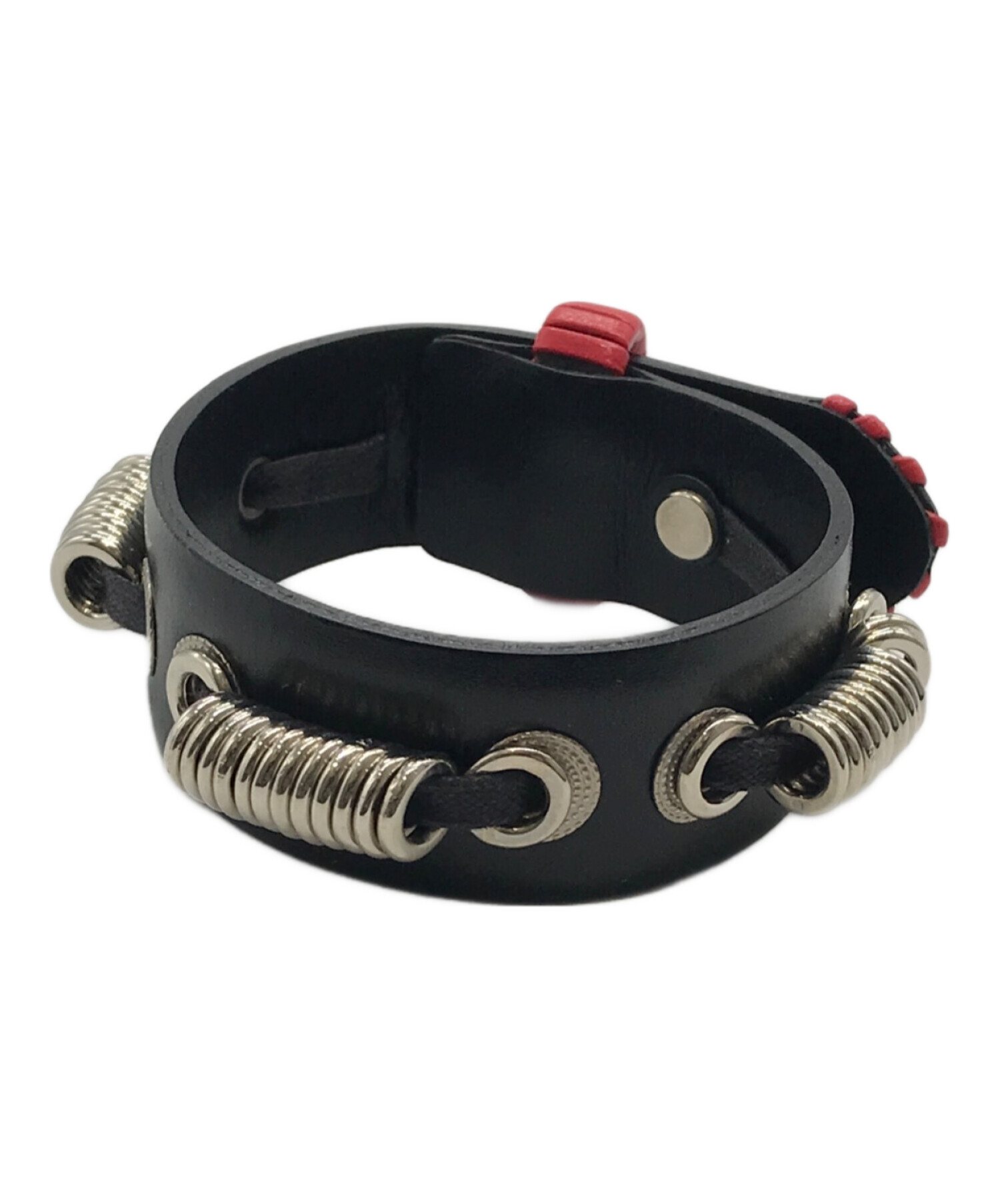 TOGA VIRILIS L BANGLE SET ブラック 中古・古着通販】TOGA VIRILIS (トーガ ビリリース) Metal bangle set