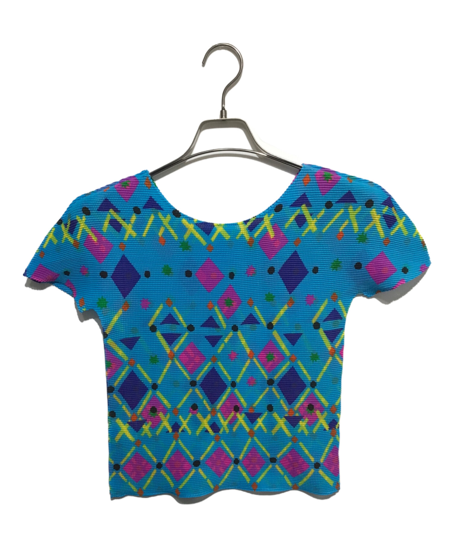 me イッセイミヤケ　プリーツ加工　ブラウス イッセイミヤケ プリーツ加工カットソー