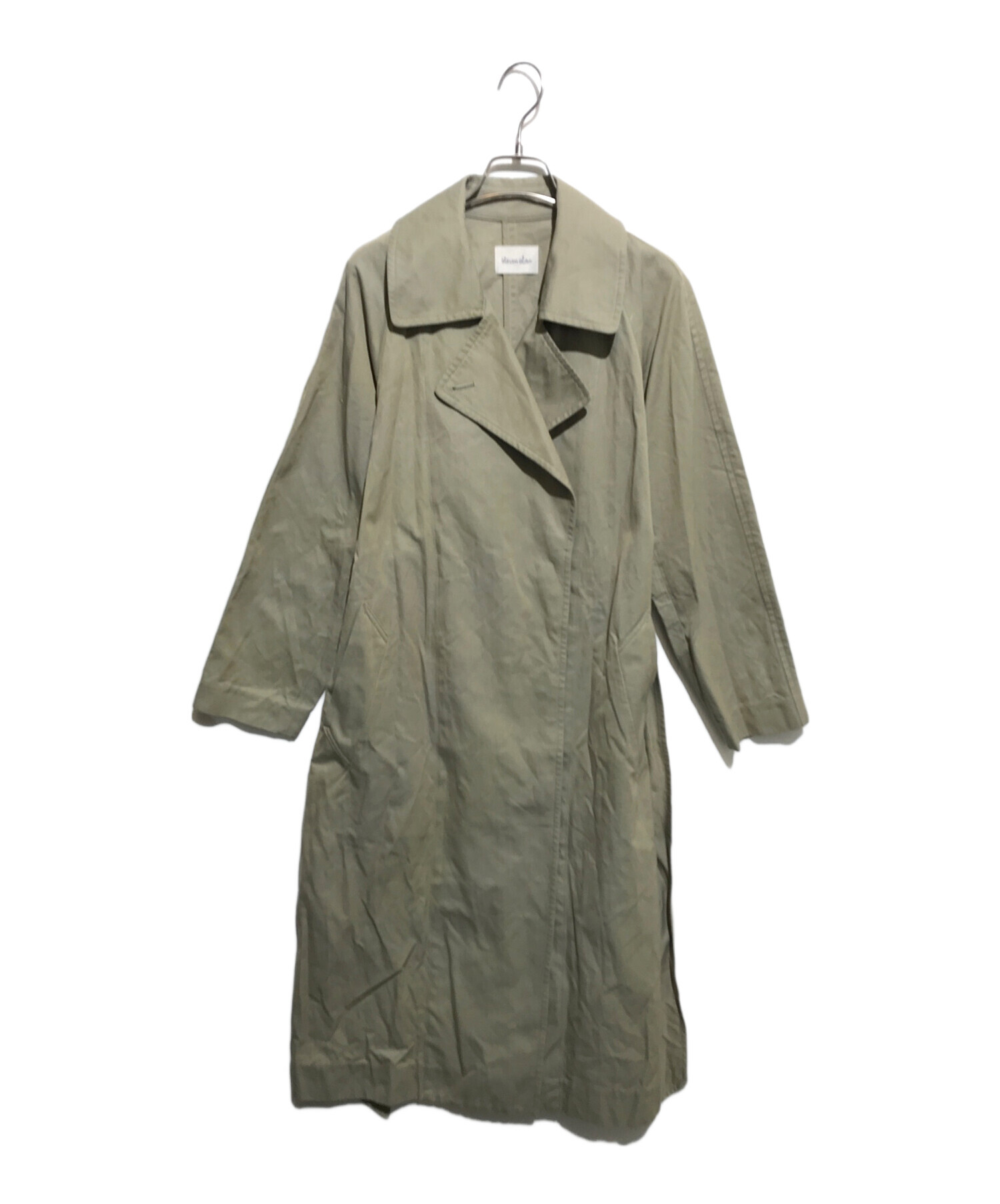 ロングコート ＜Steven Alan＞COTTON WRAP TRENCH COAT