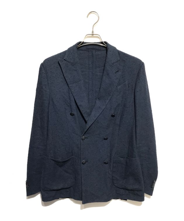 中古・古着通販】LARDINI (ラルディーニ) ダブルジャケット ネイビー 