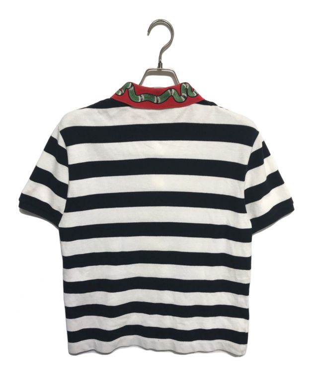 中古・古着通販】GUCCI (グッチ) スネークエンブロイダリー半袖