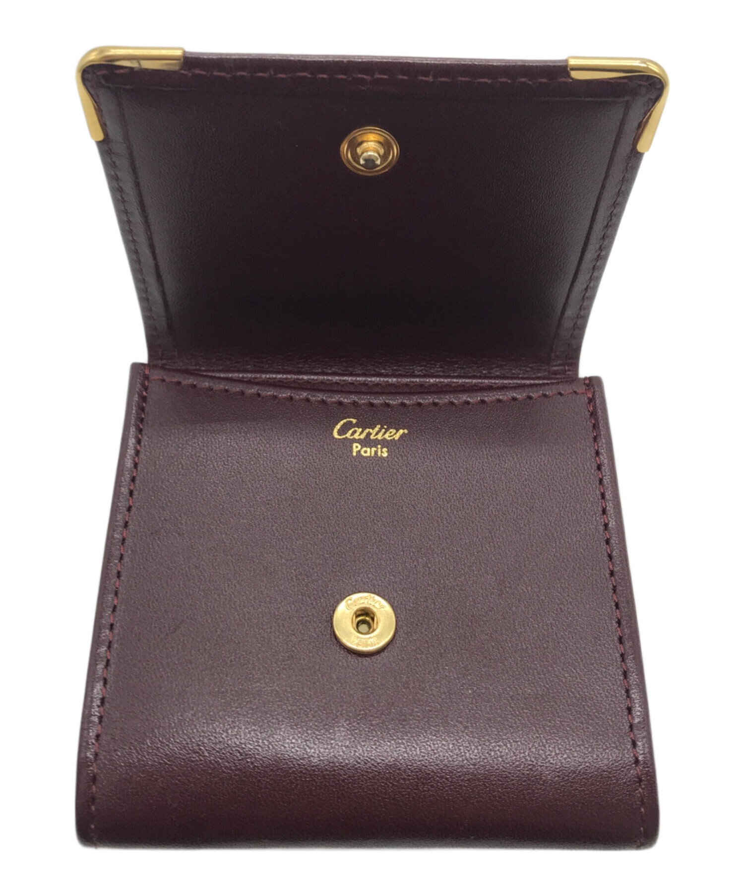 カルティエ小銭入れ新品・未使用Cartierのヴィンテージケース 国内発送☆Cartier】マスト ドゥ カルティエ コインケース (Cartier