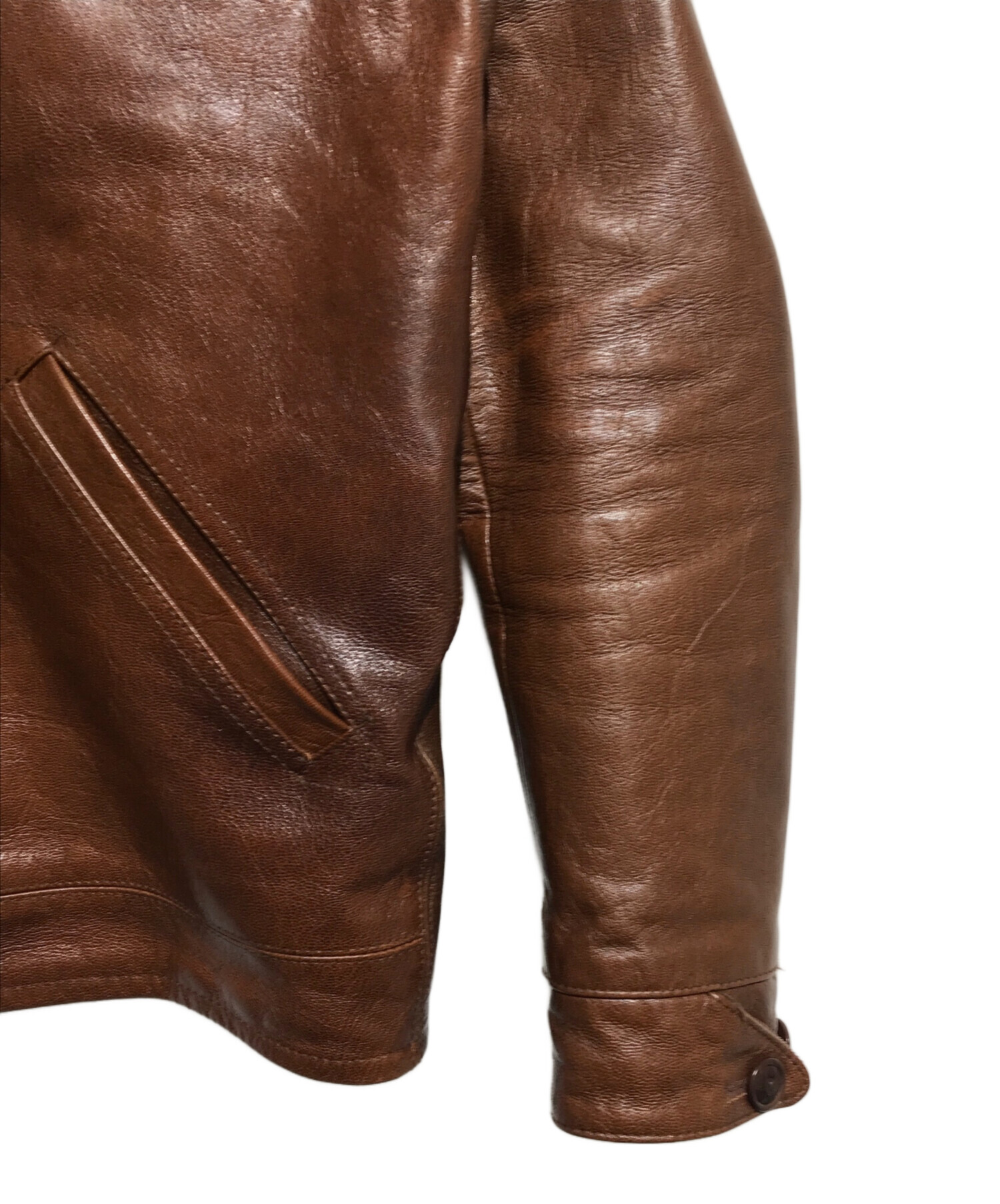 中古・古着通販】WEST RIDE (ウエストライド) レザージャケット