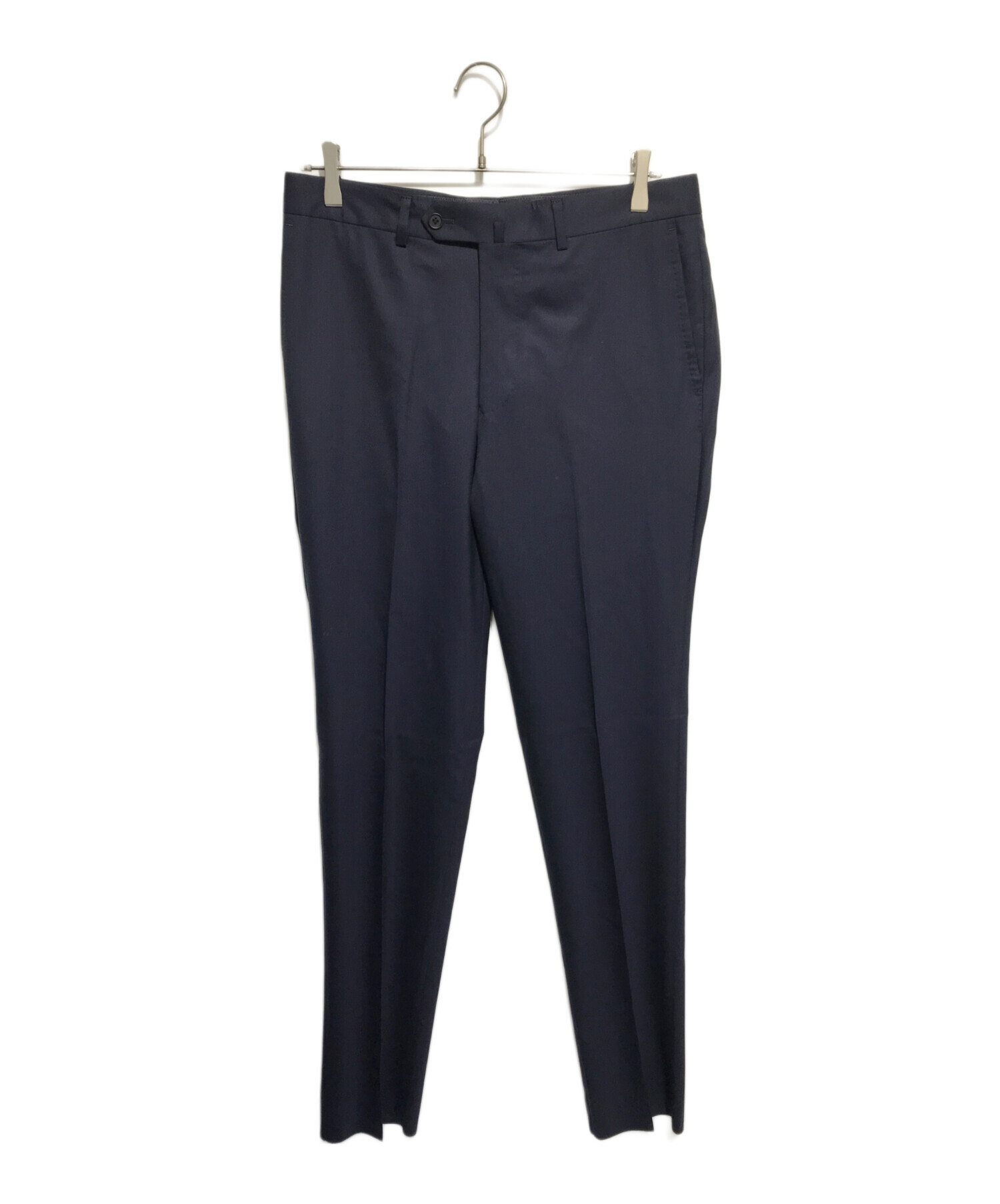 新品 24ss トゥモローランドピルグリム Super 150sウール 黒 50 トゥモローランドピルグリム Super150'sウールシルクツイル スラックス