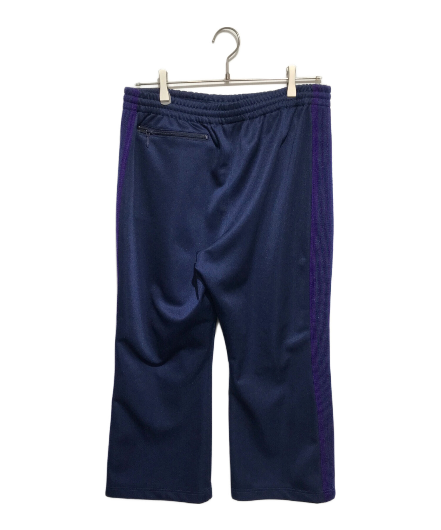 Needles ブーツカットトラックパンツ 23FW ネイビー Lサイズ Needles ブーツカット トラックパンツ ネイビー