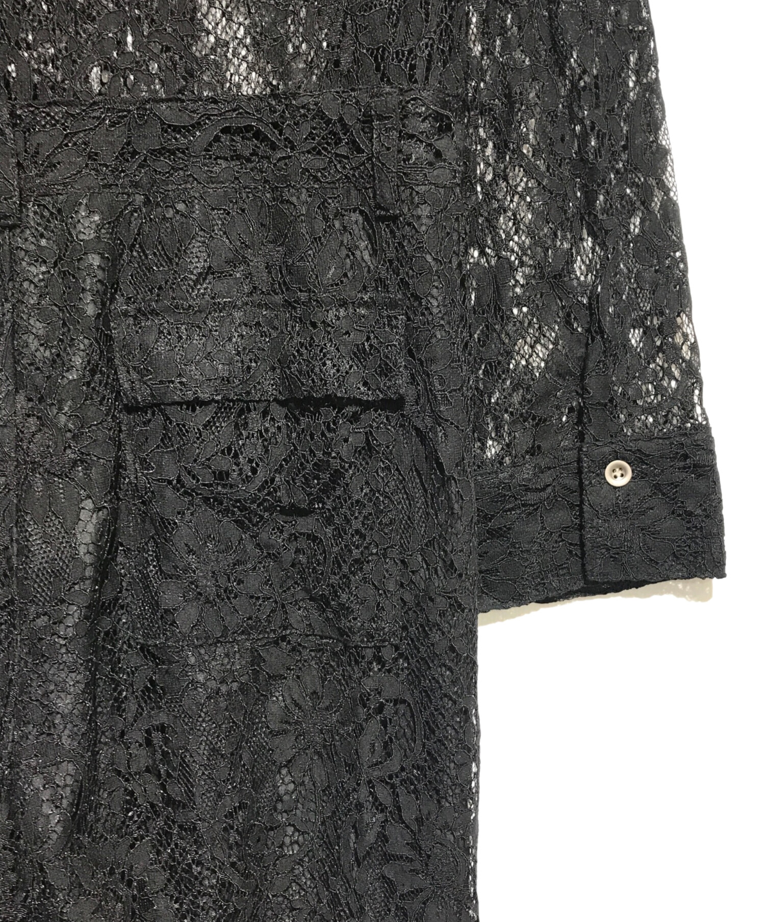 中古・古着通販】NOUNLESS (ナウンレス) Loose Lace Jumpsuit 中古・古着通販】NOUNLESS (ナウンレス) Loose Lace Jumpsuit