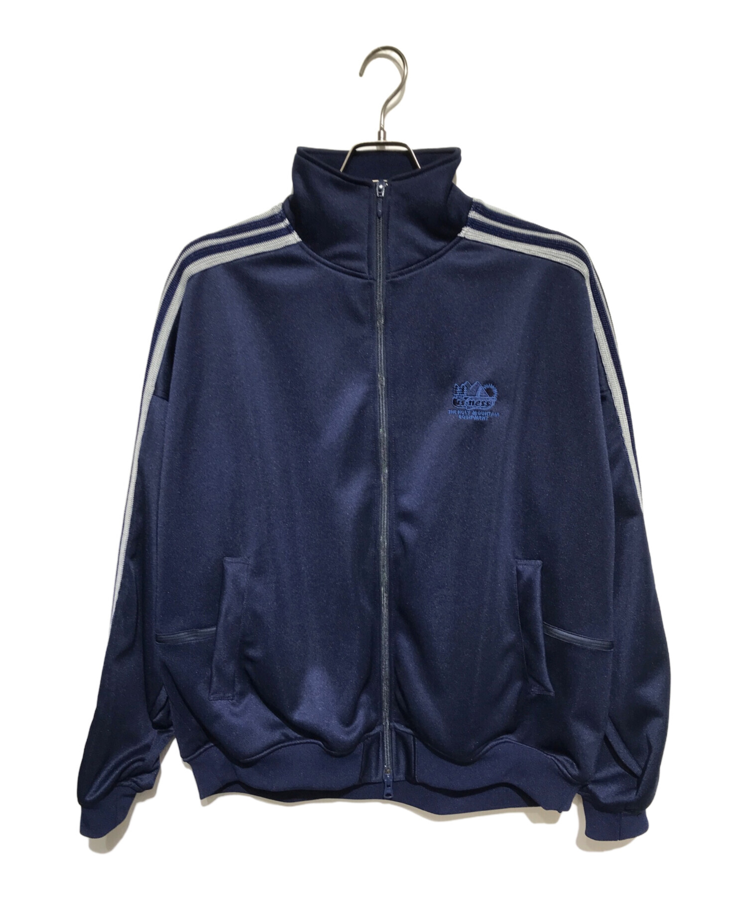 is-ness トラックジャケット Lサイズ 中古・古着通販】is-ness (イズネス) トラックジャケット ネイビー