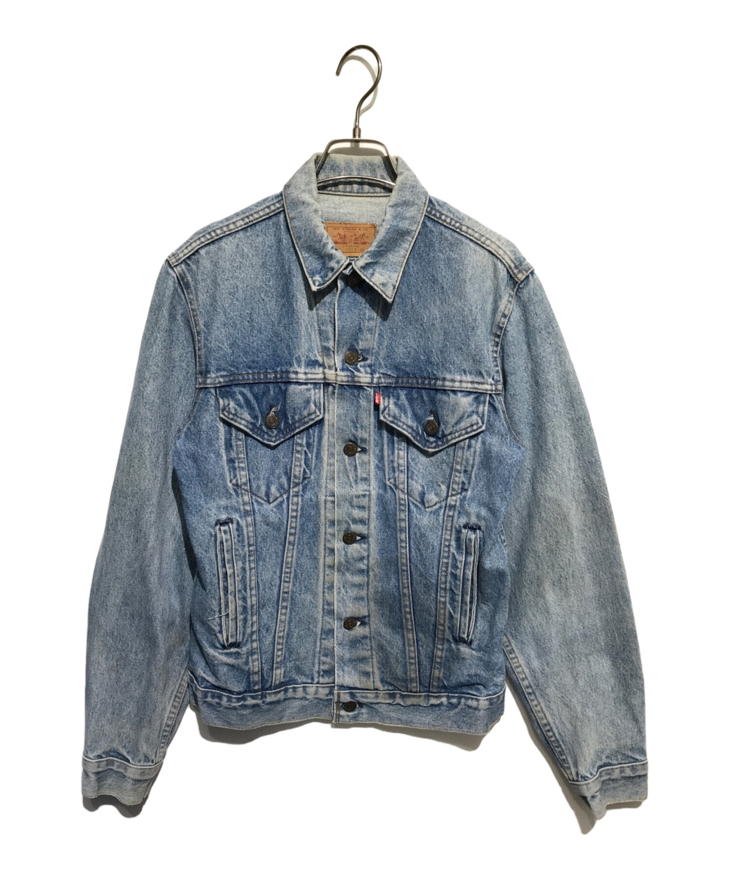 中古・古着通販】LEVI'S (リーバイス) デニムジャケット ブルー サイズ