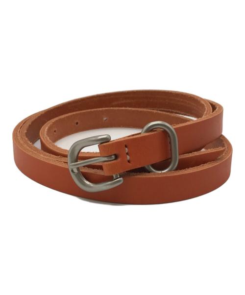 Hender scheme / エンダースキーマ | tail belt レザー テイルベルト | ブラウン | メンズ Hender Scheme - Hender scheme / エンダースキーマ | tail belt