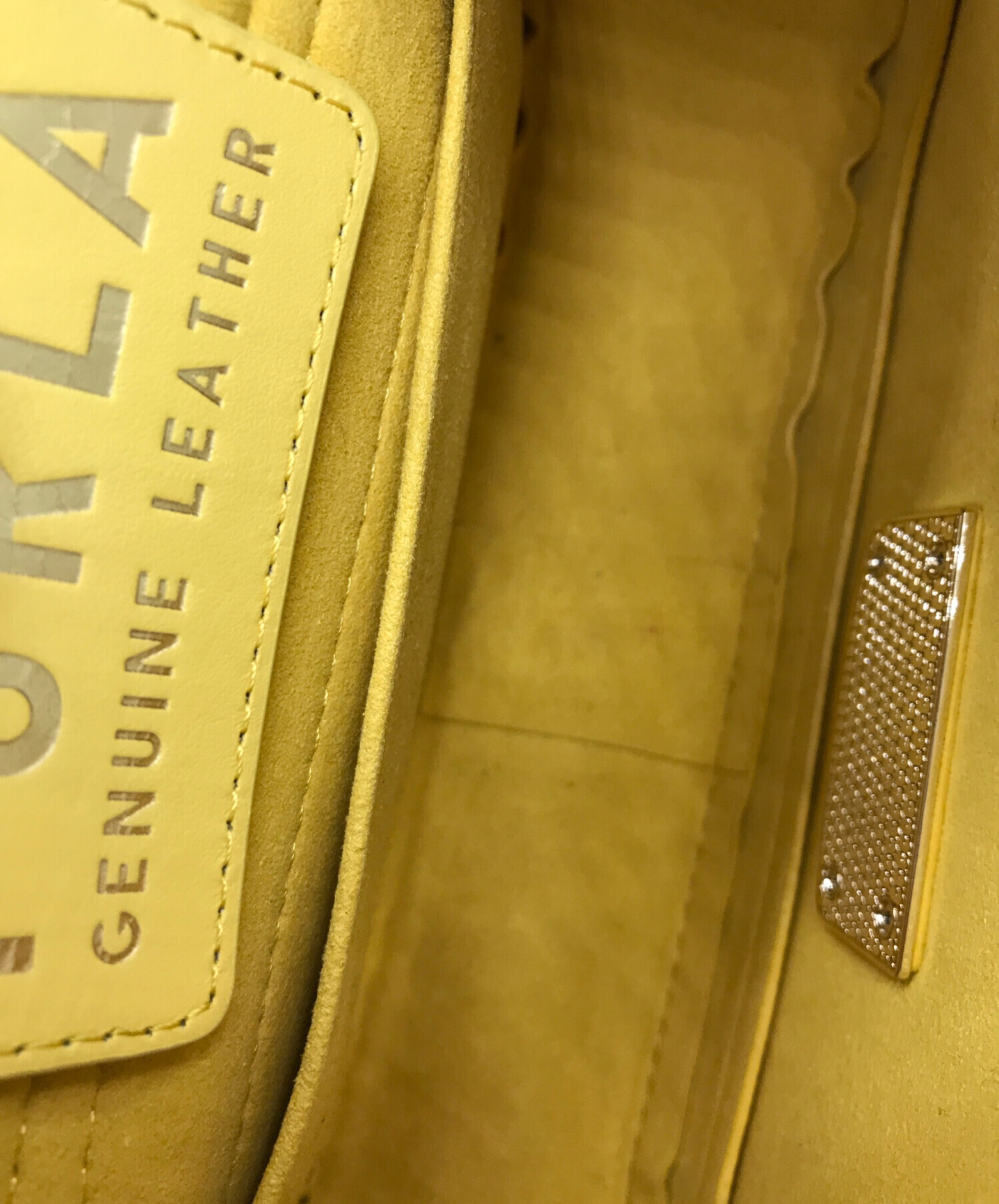 中古・古着通販】FURLA (フルラ) CLUB 2 Sショルダーバッグ イエロー