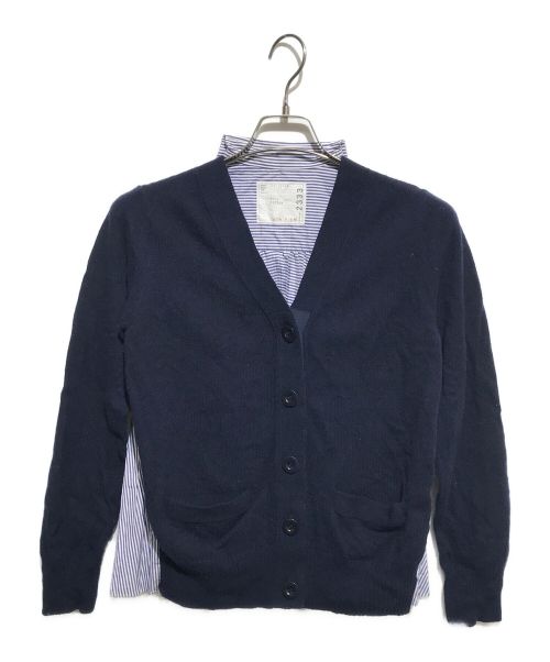 中古・古着通販】sacai (サカイ) バックプリーツデザインウール切替