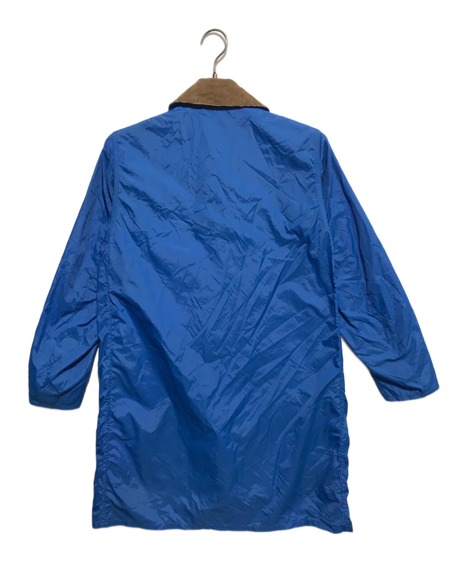 中古・古着通販】Barbour (バブアー) BORDER SL NYLON COAT ブルー