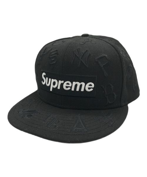 新品　Supreme MLB box logo new era 7 3/8 黒 楽天市場】【送料無料】【楽ギフ_包装】【メンズ キャップ・ブラック