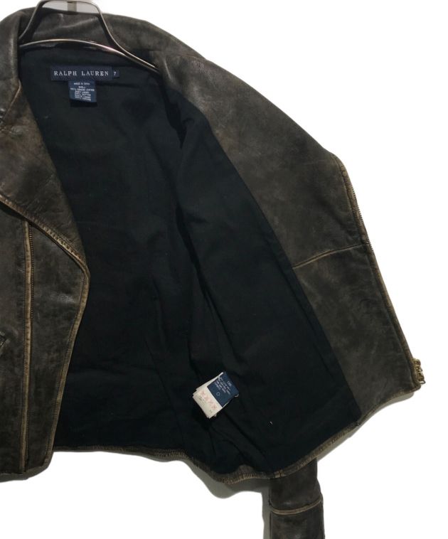 中古・古着通販】RALPH LAUREN (ラルフローレン) ユーズド加工ダブル
