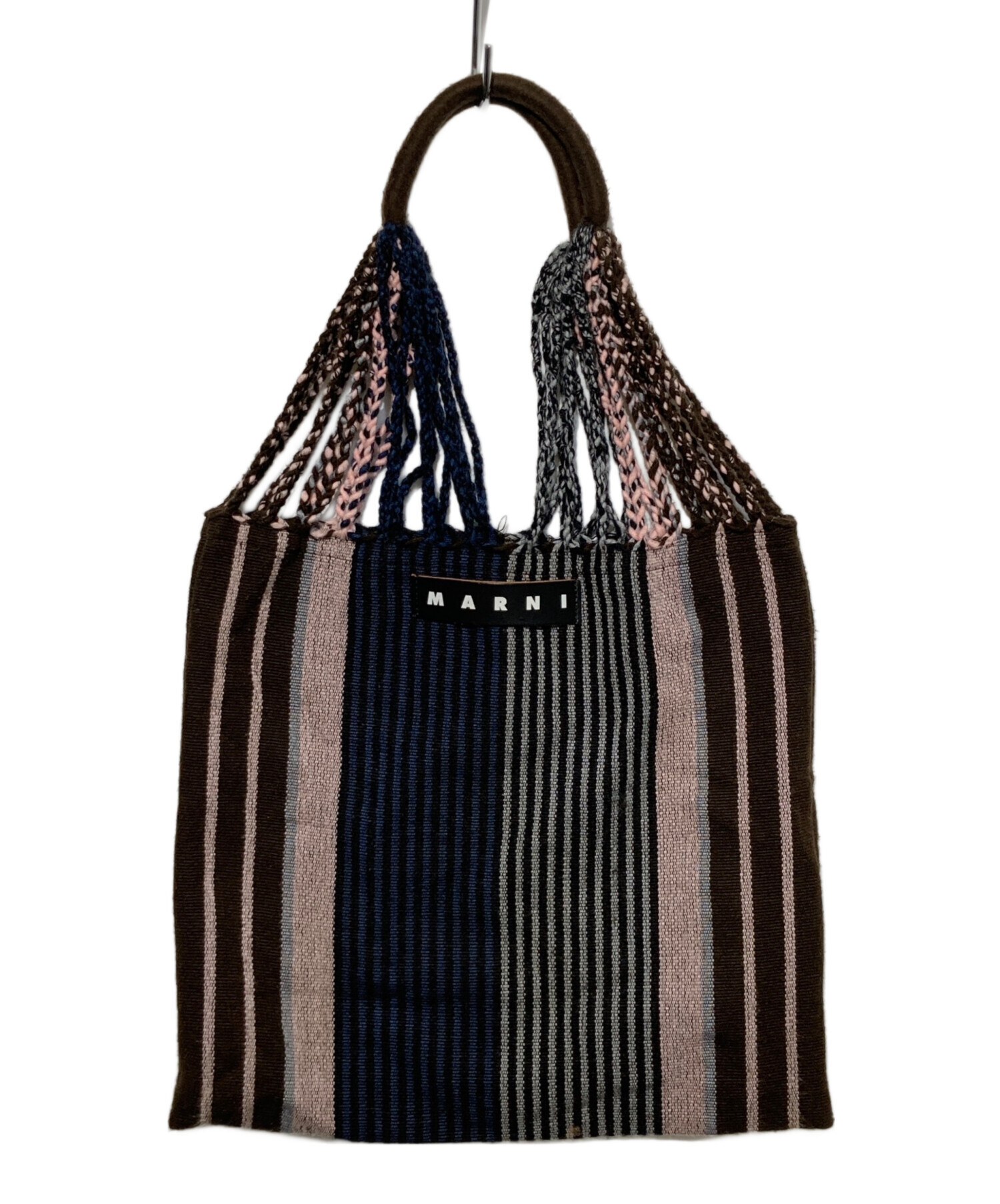 中古・古着通販】MARNI (マルニ) ハンモックトートバッグ ブラウン 