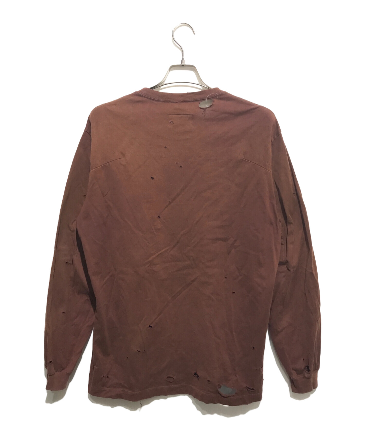 中古・古着通販】doublet (ダブレット) LONG SLEEVE TーSHIRT WITH MY