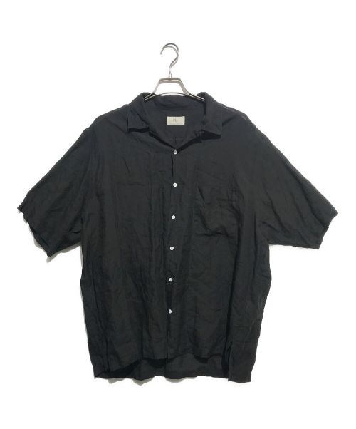 中古・古着通販】HERILL (ヘリル) Linen ramie Open collarシャツ