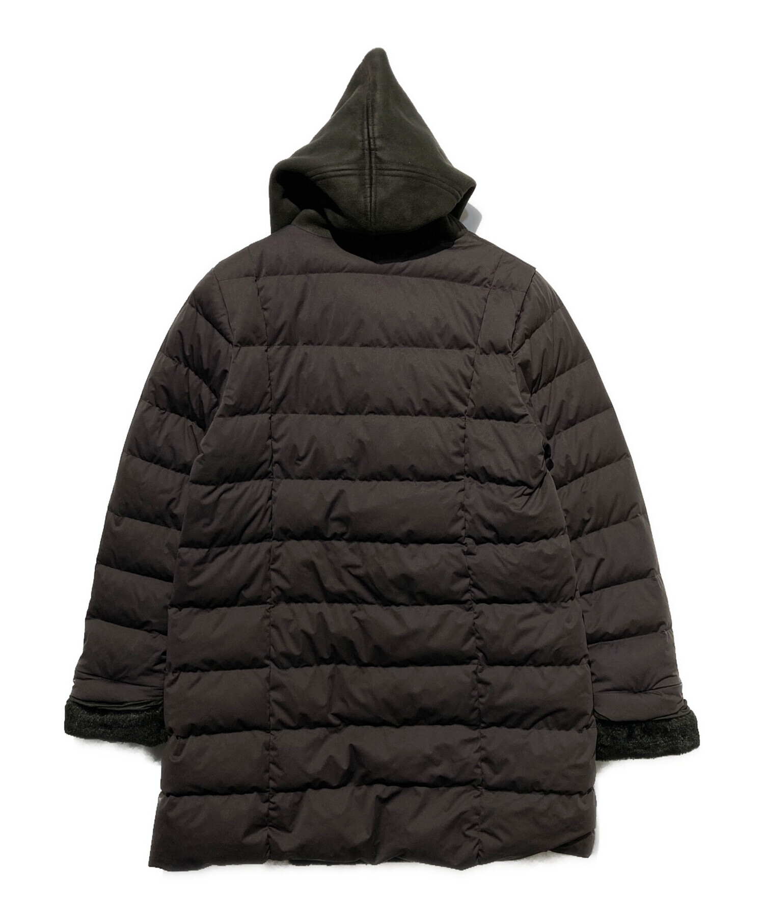 中古・古着通販】YOSOOU (ヨソオウ) ダウンコート ブラウン サイズ:3