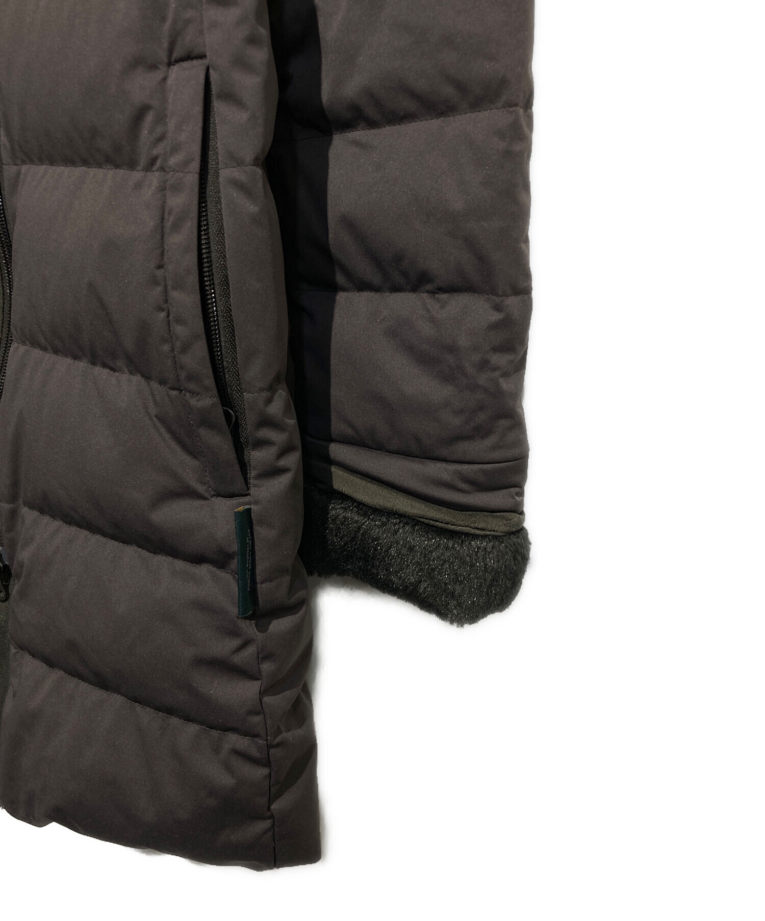 中古・古着通販】YOSOOU (ヨソオウ) ダウンコート ブラウン サイズ:3