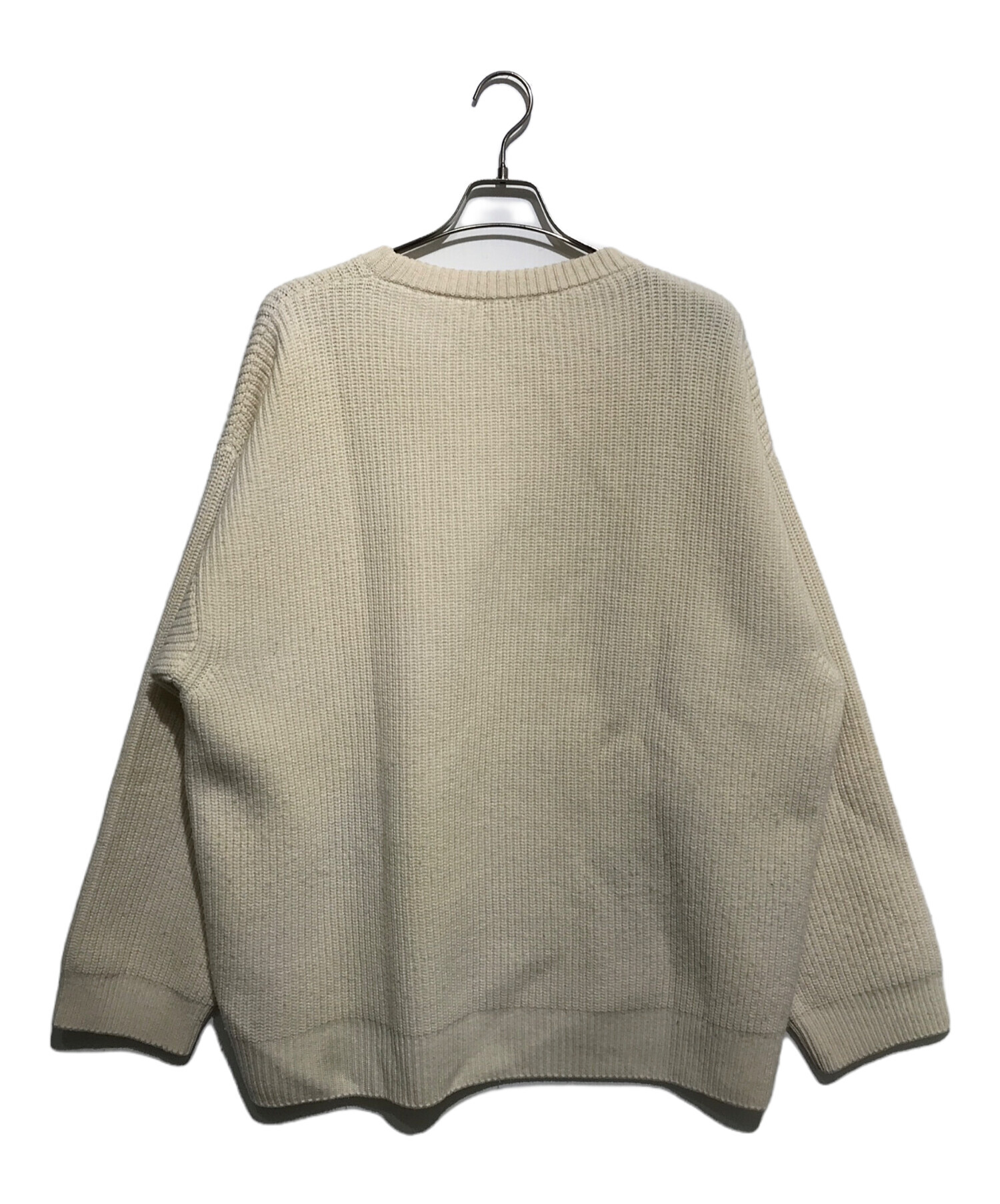 セリーヌ Celine オーバーサイズ ウール スタッズ ニット セーター 中古・古着通販】CELINE (セリーヌ) オーバーサイズウールニット