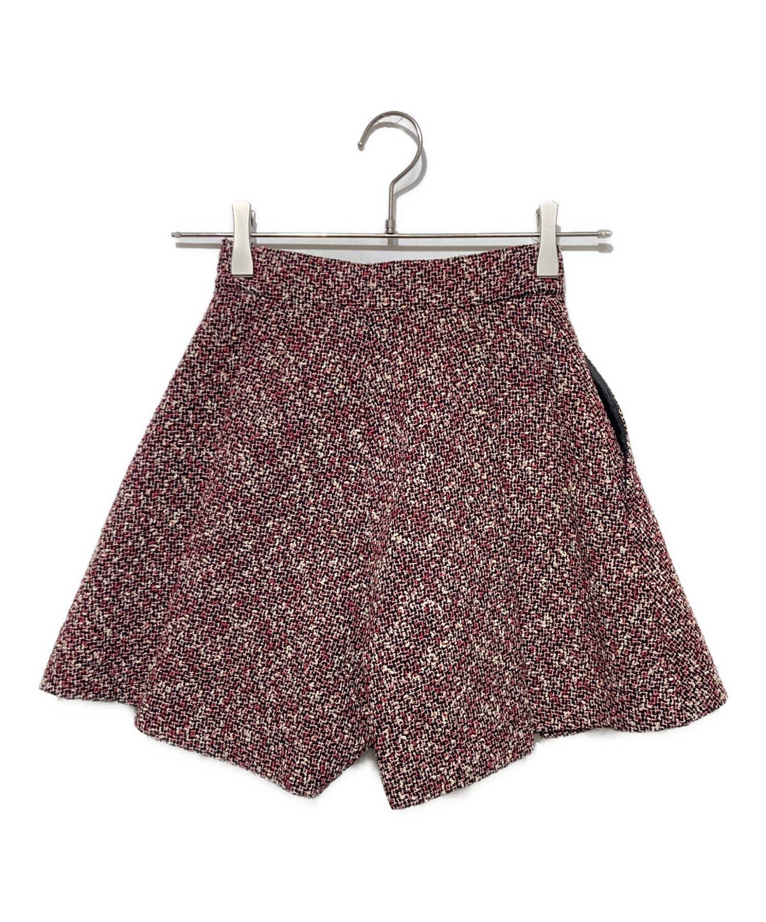 中古・古着通販】sheller (シェリエ) タックフレアショートパンツ