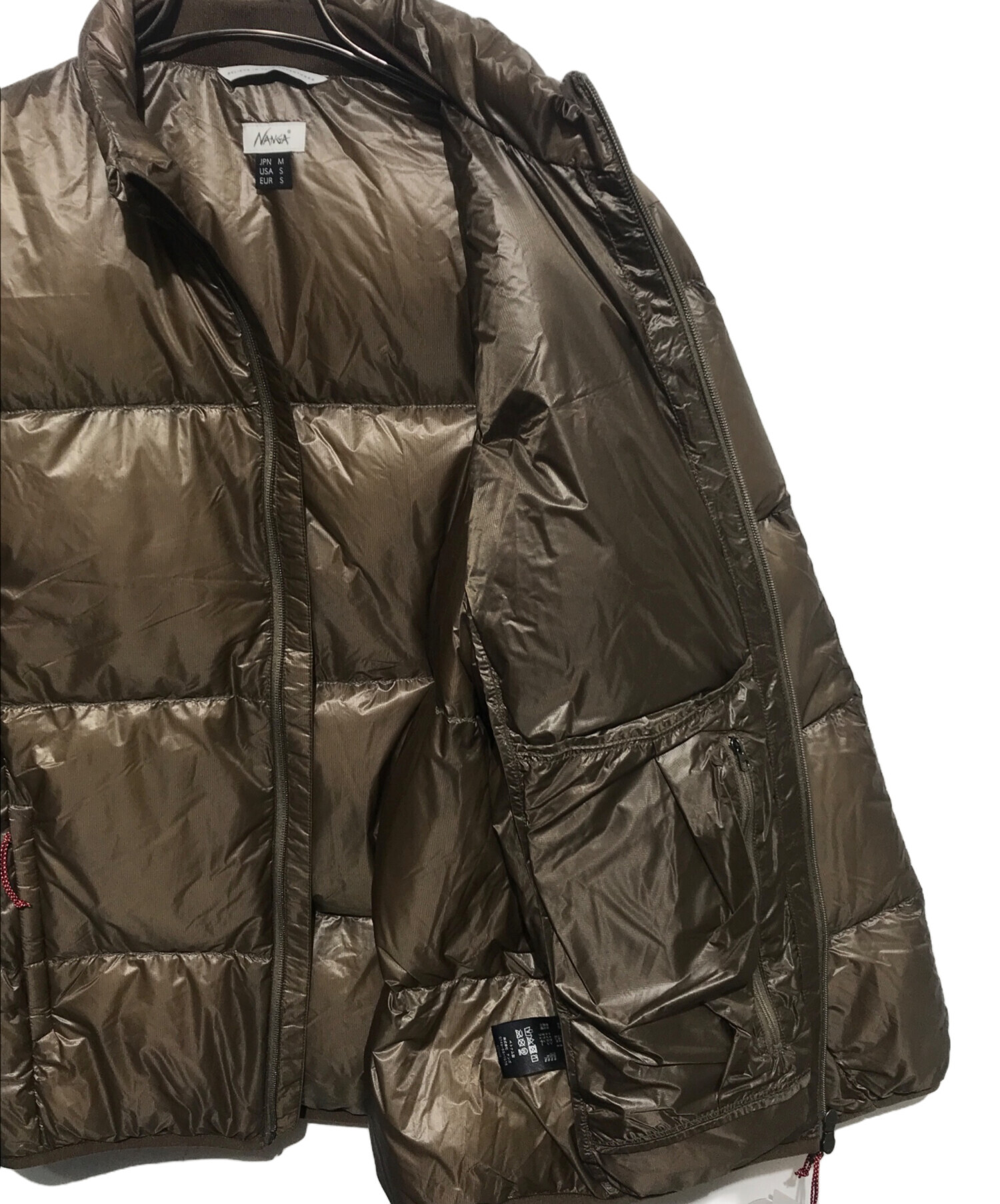 中古・古着通販】NANGA (ナンガ) MOUNTAIN LODGE DOWN JACKET ブラウン 