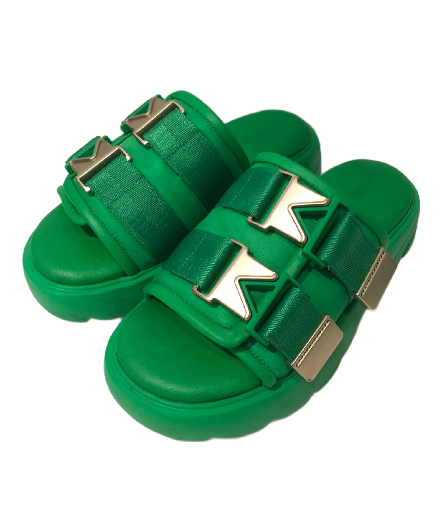 bottega veneta フラッシュサンダル グリーン 37