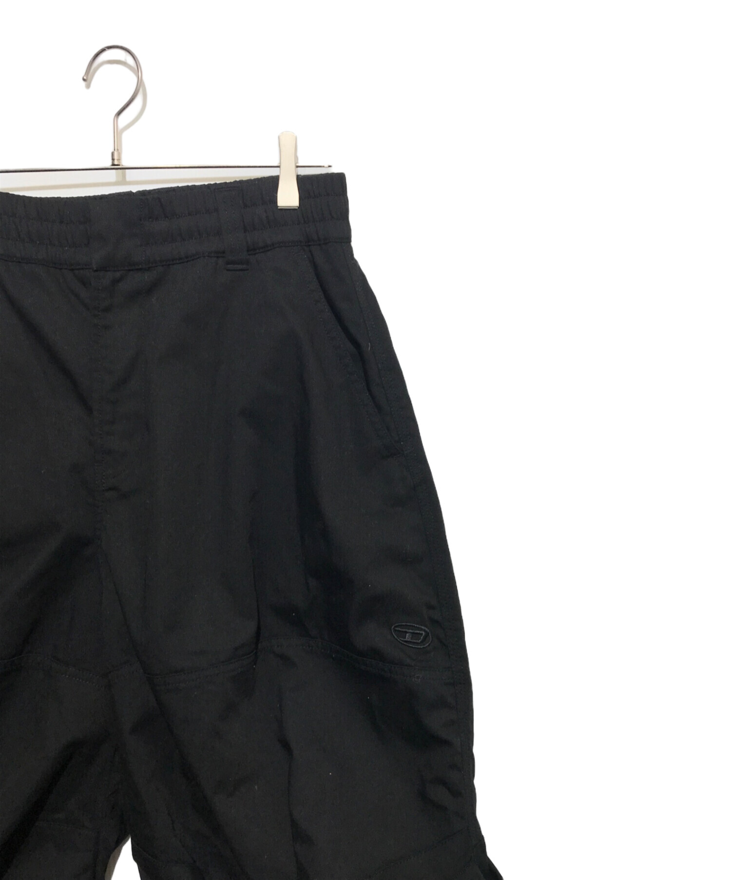 中古・古着通販】DIESEL (ディーゼル) カーゴパンツ ブラック サイズ