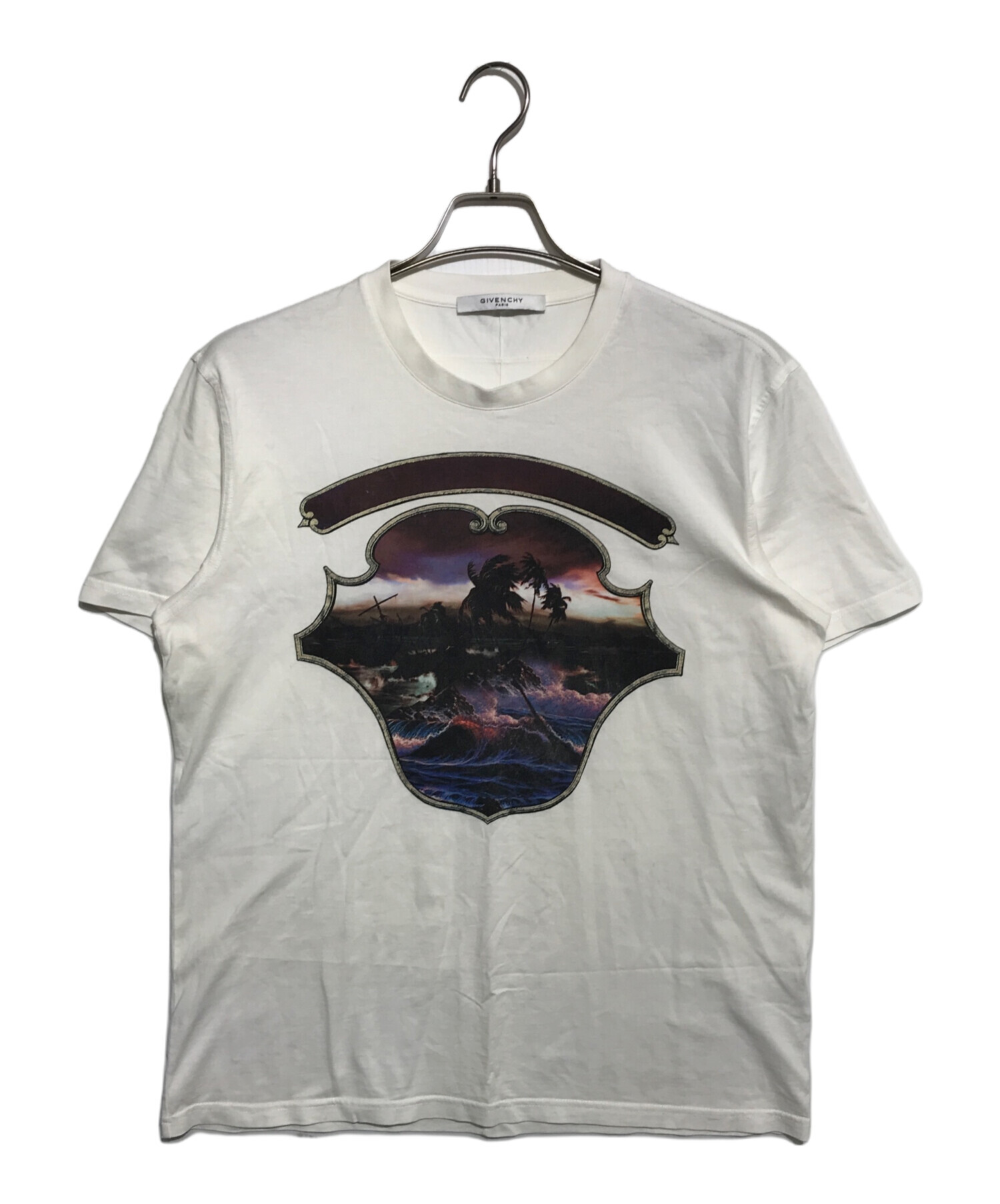 中古・古着通販】GIVENCHY (ジバンシィ) 半袖カットソー ホワイト 