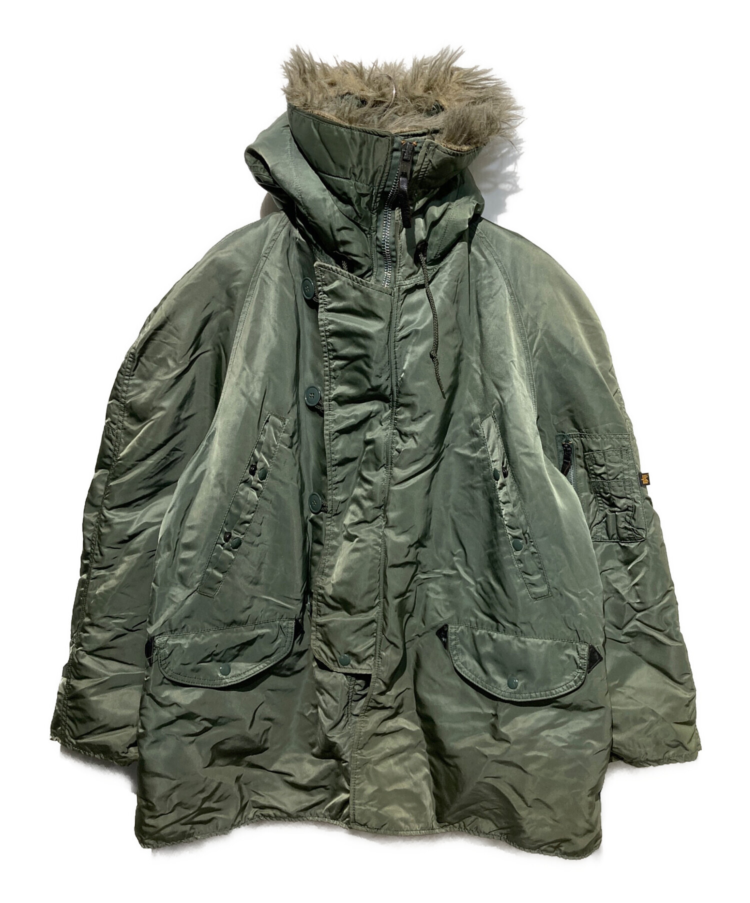 D*バ様 美品☆alpha N3B☆カーキグリーン　XL D*バ様 美品☆alpha N3B☆カーキグリーン XL 楽天市場】アルファ N-3B