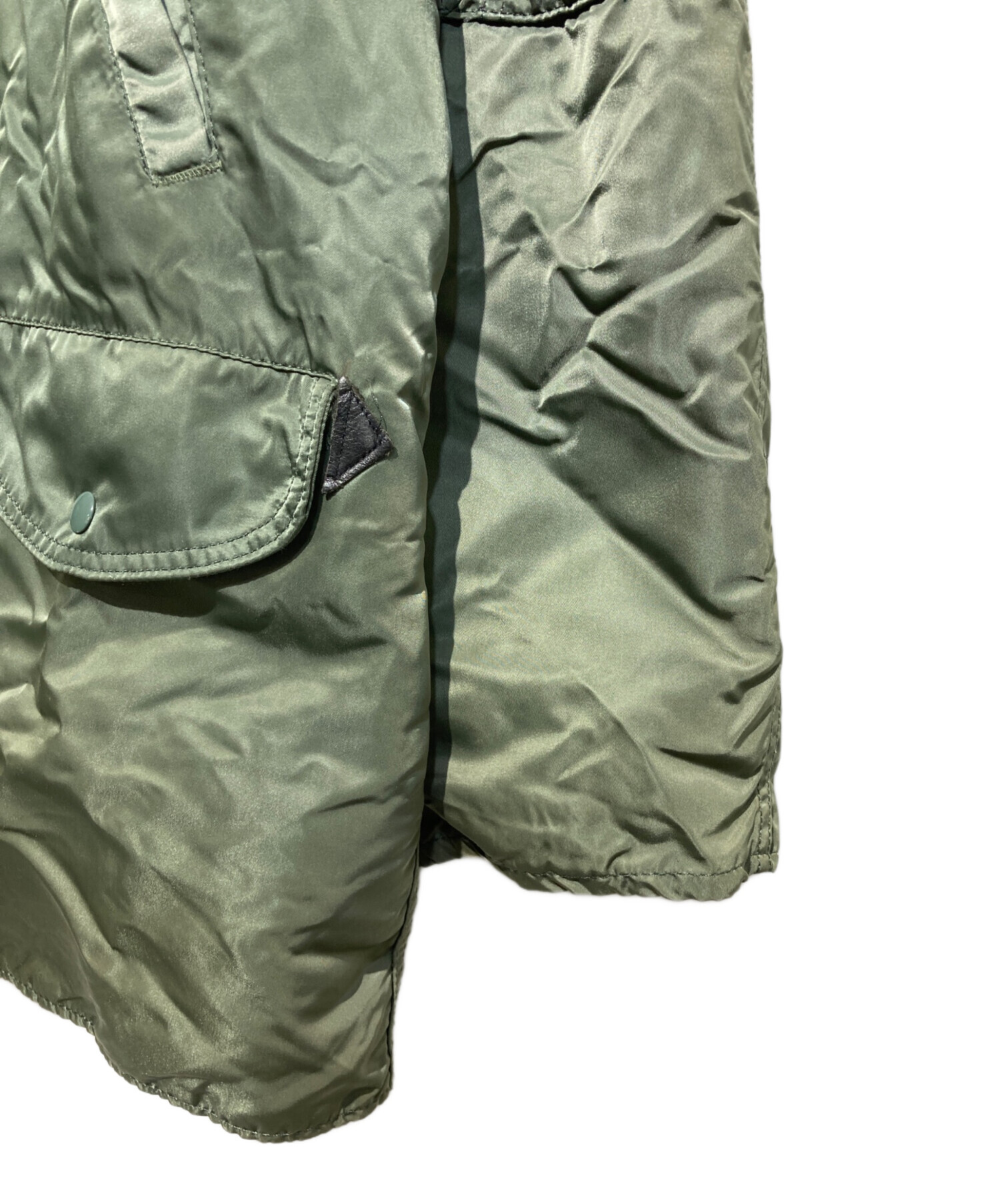 中古・古着通販】ALPHA (アルファ) N-3Bタイプコート カーキ サイズ:L