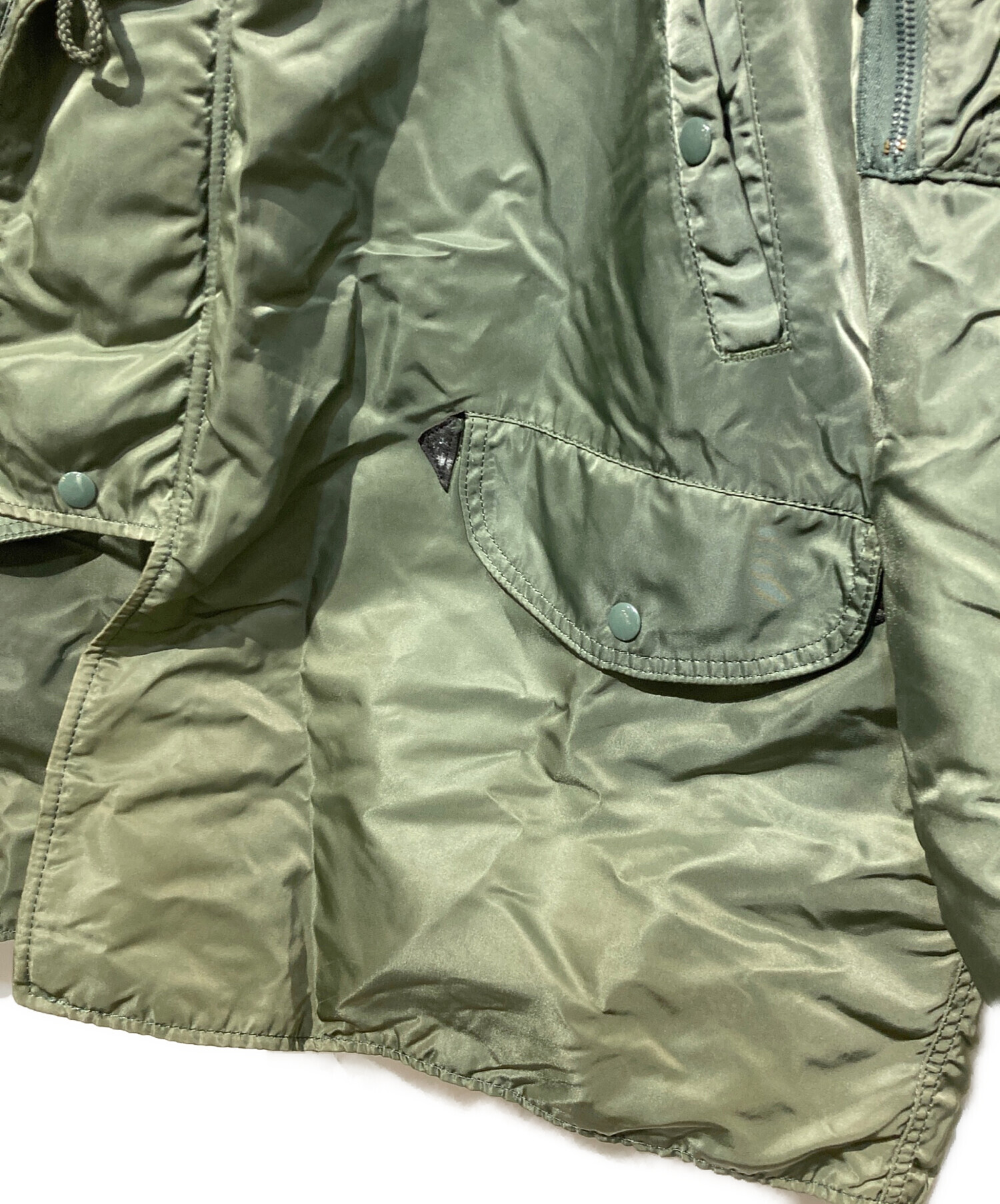 中古・古着通販】ALPHA (アルファ) N-3Bタイプコート カーキ サイズ:L