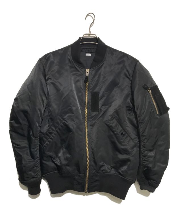 中古・古着通販】SEQUEL (シークエル) MA-1ジャケット ブラック 中古・古着通販】SEQUEL (シークエル) MA-1ジャケット ブラック