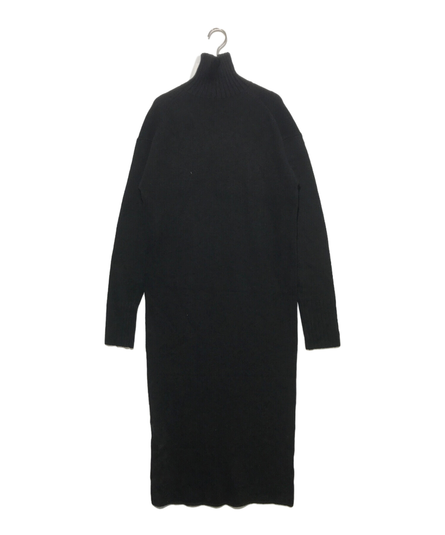 中古・古着通販】TODAYFUL (トゥデイフル) Turtle Knit Dress ブラック