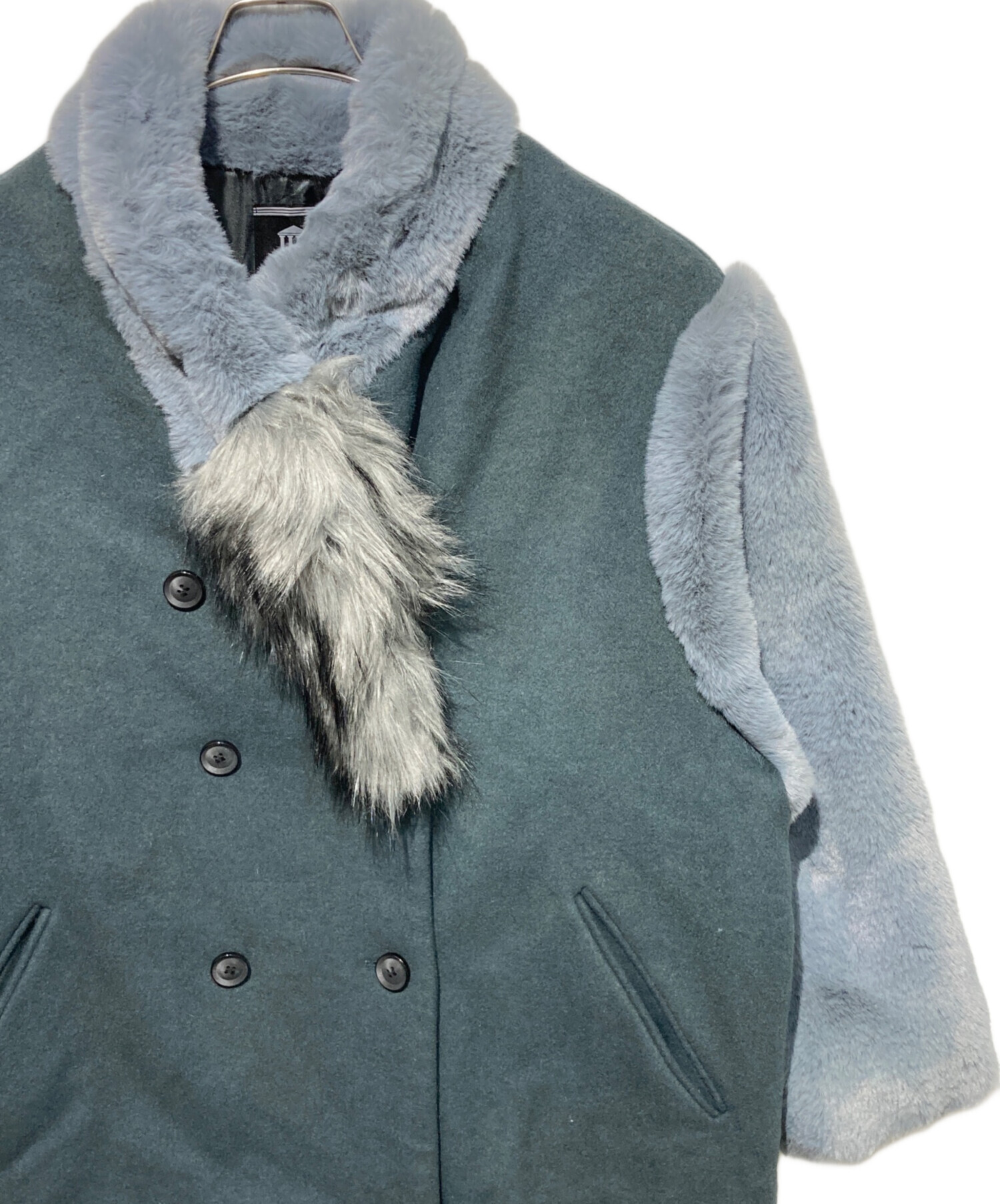 中古・古着通販】PAMEO POSE (パメオポーズ) Tail Muff Coat グレー