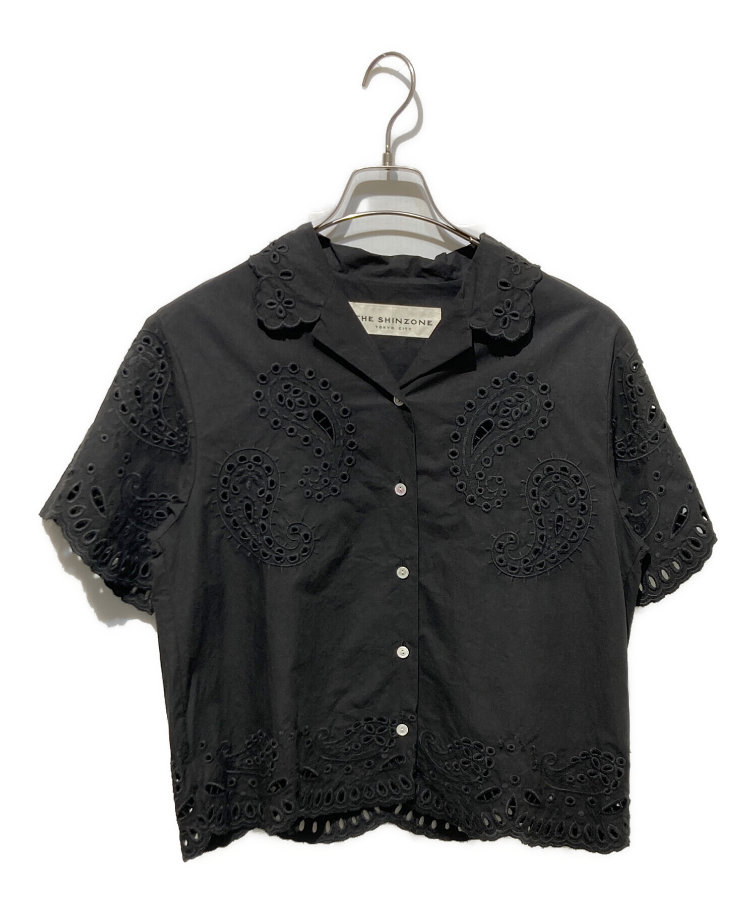 中古・古着通販】THE SHINZONE (ザ シンゾーン) PAISLEY OPEN COLLAR