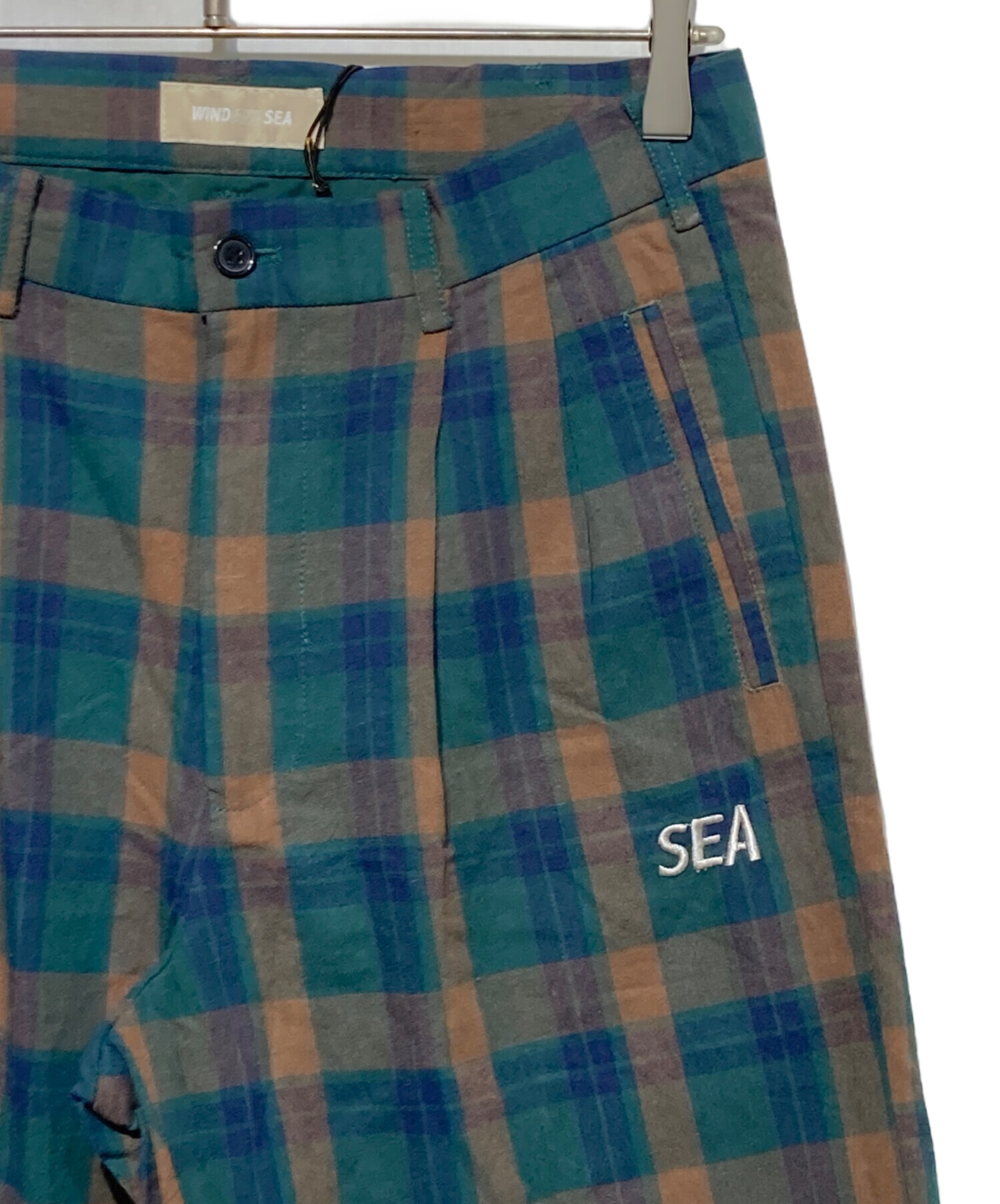 中古・古着通販】WIND AND SEA (ウィンダンシー) チェックパンツ