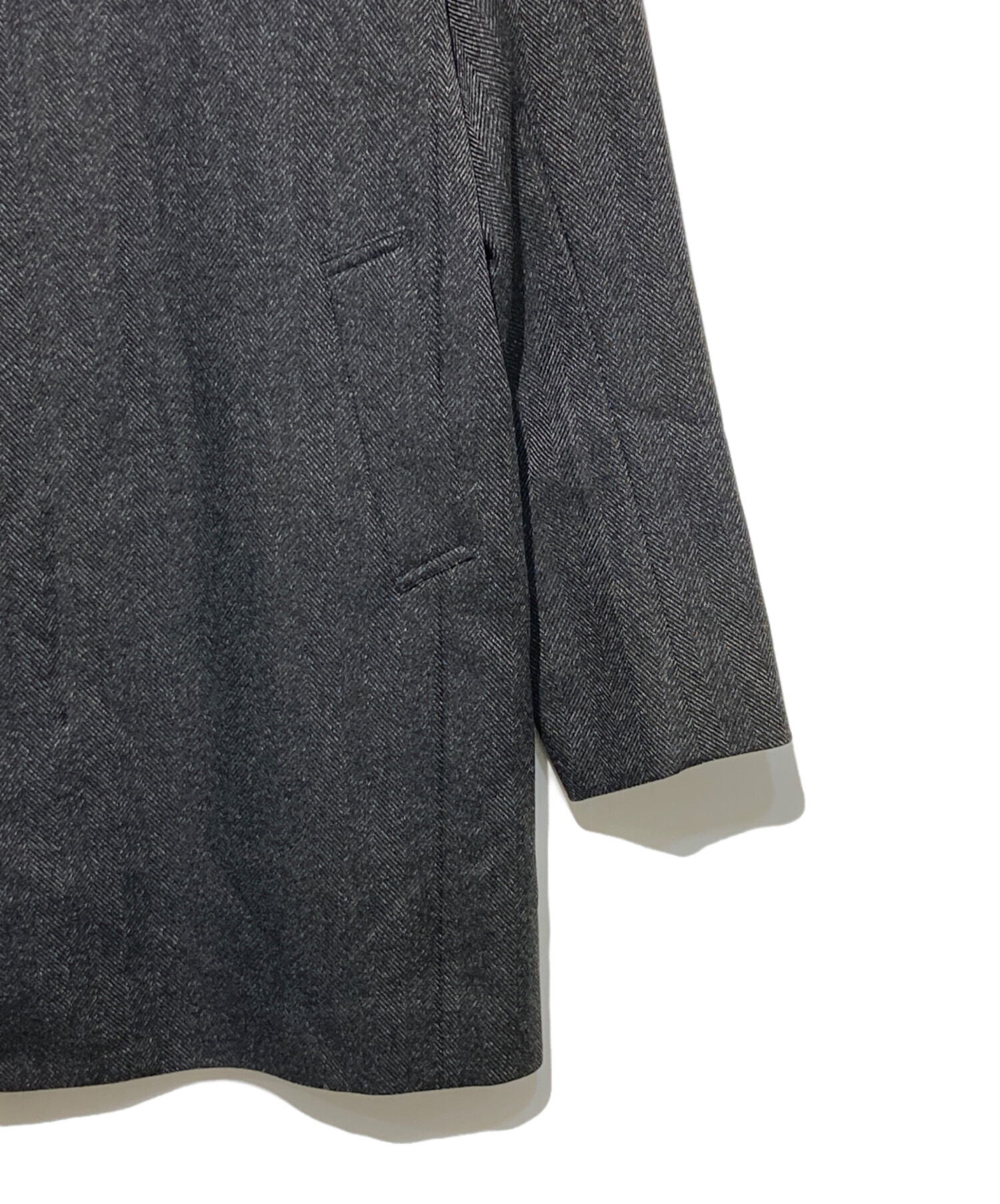 中古・古着通販】LACOSTE (ラコステ) TECH TWEED 3wayコート グレー