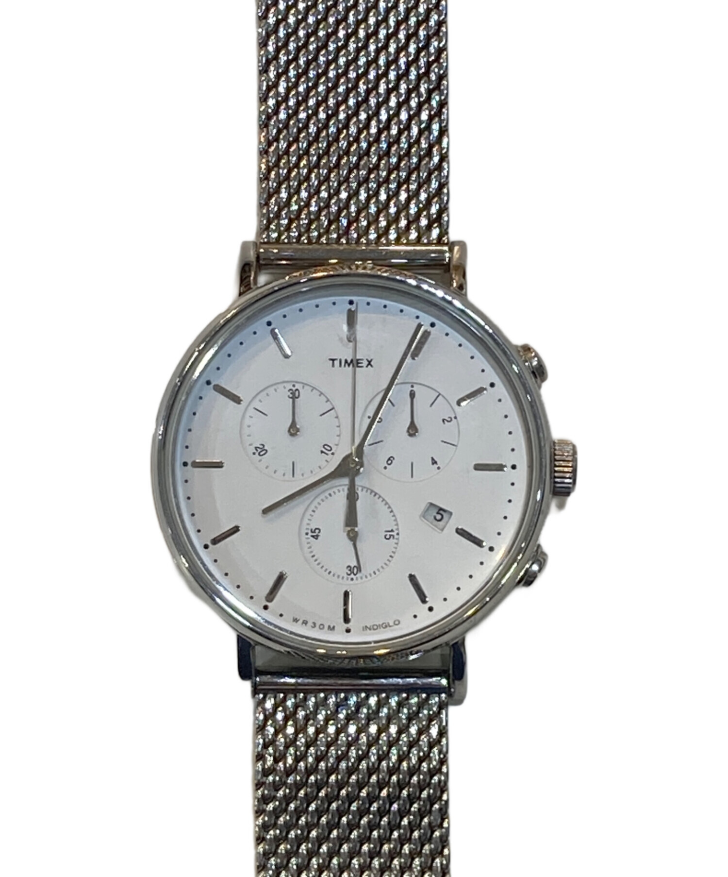 中古・古着通販】TIMEX (タイメックス) リストウォッチ ホワイト