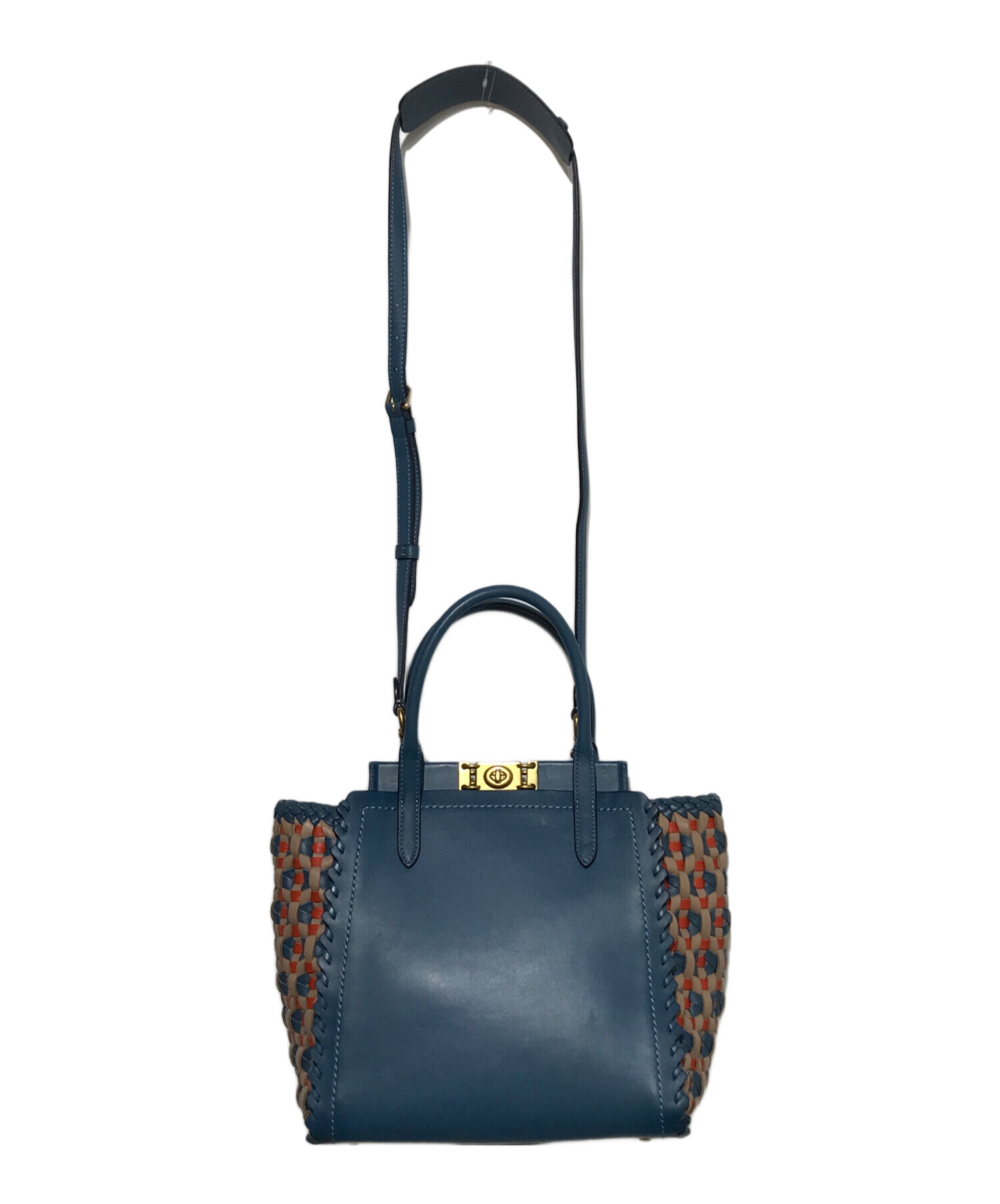 中古・古着通販】COACH (コーチ) トゥループ トート ウィービング