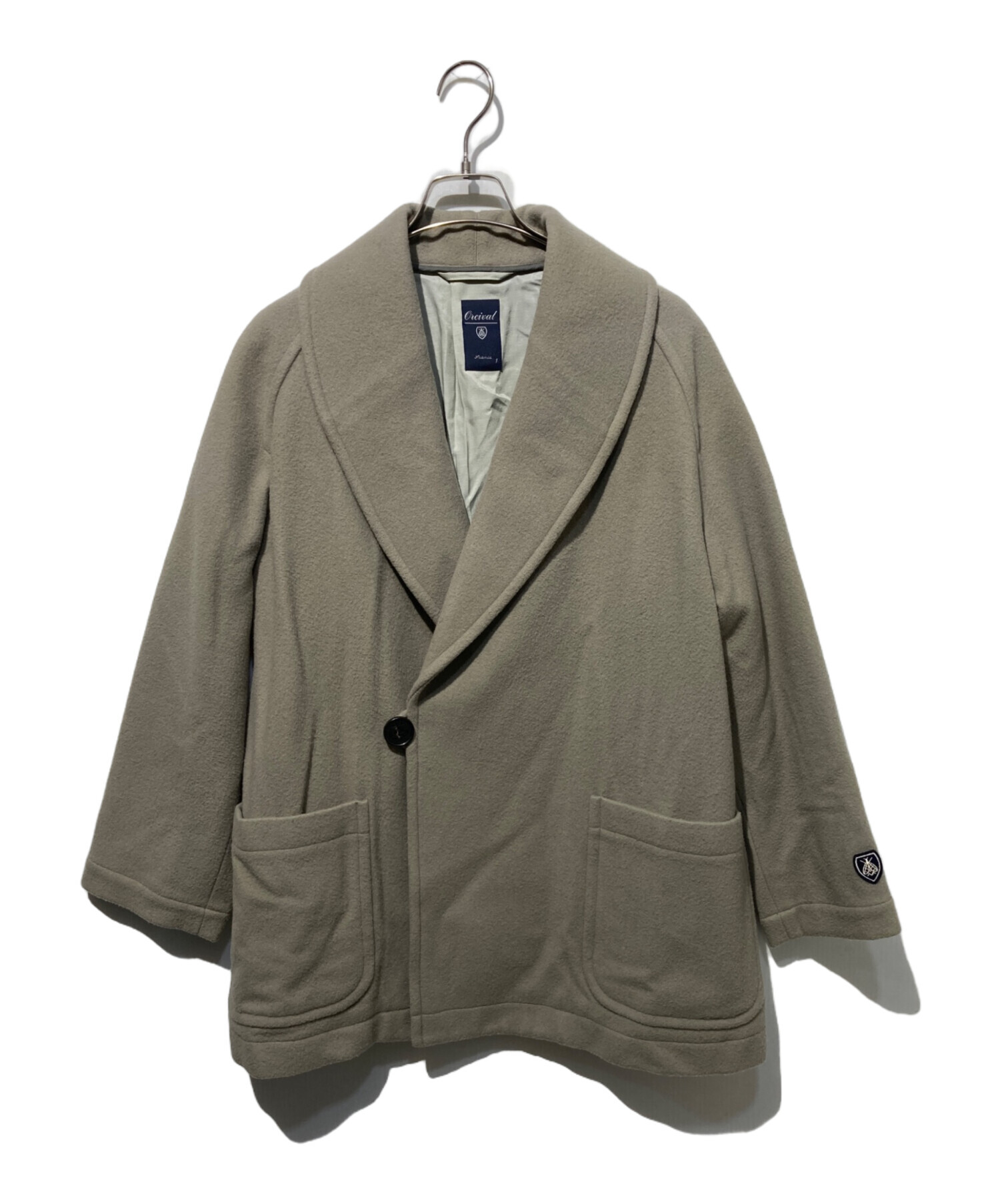 中古・古着通販】ORCIVAL (オーシバル) ライトモッサ ショールカラー