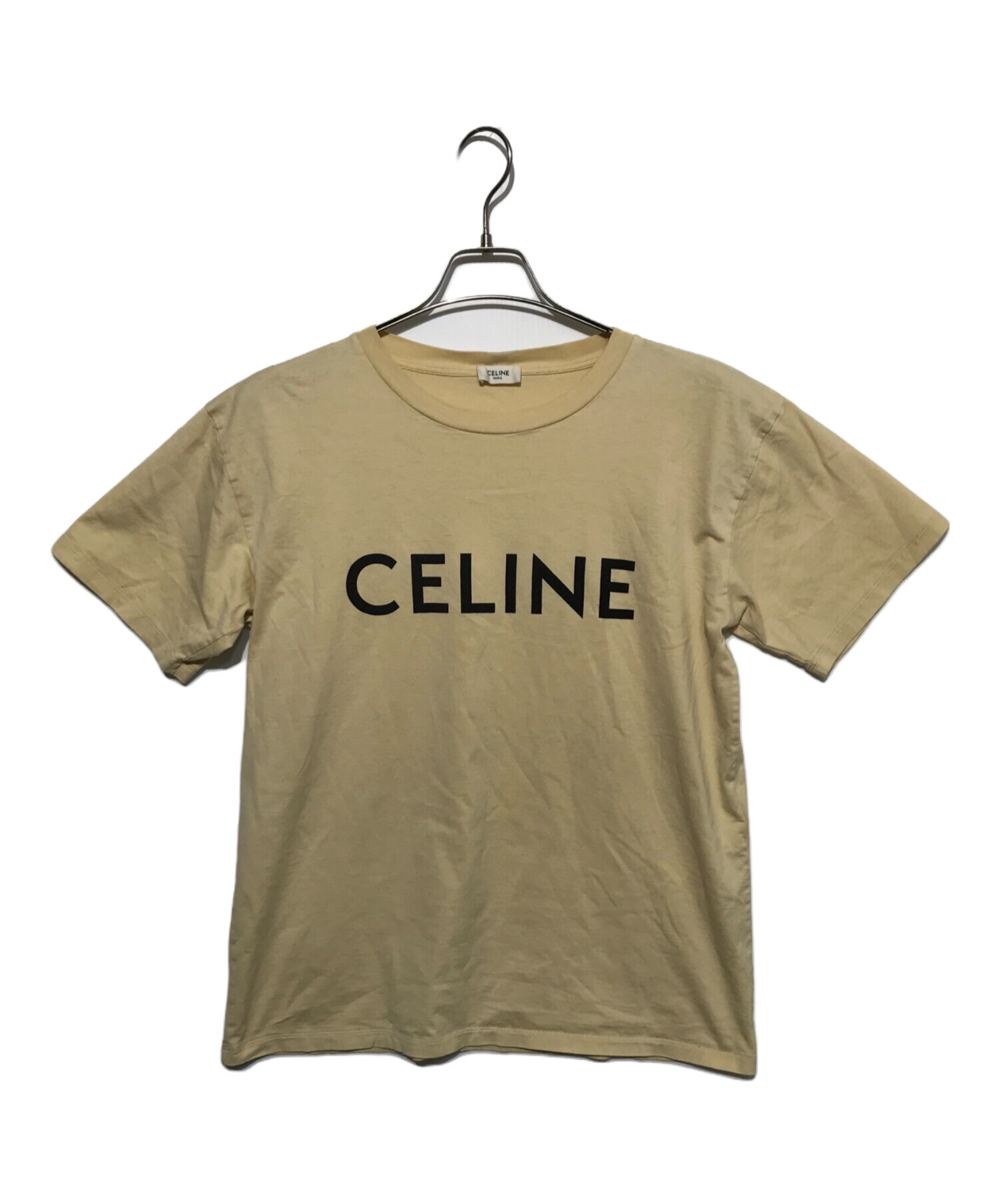 中古・古着通販】CELINE (セリーヌ) ロゴプリントルーズTシャツ
