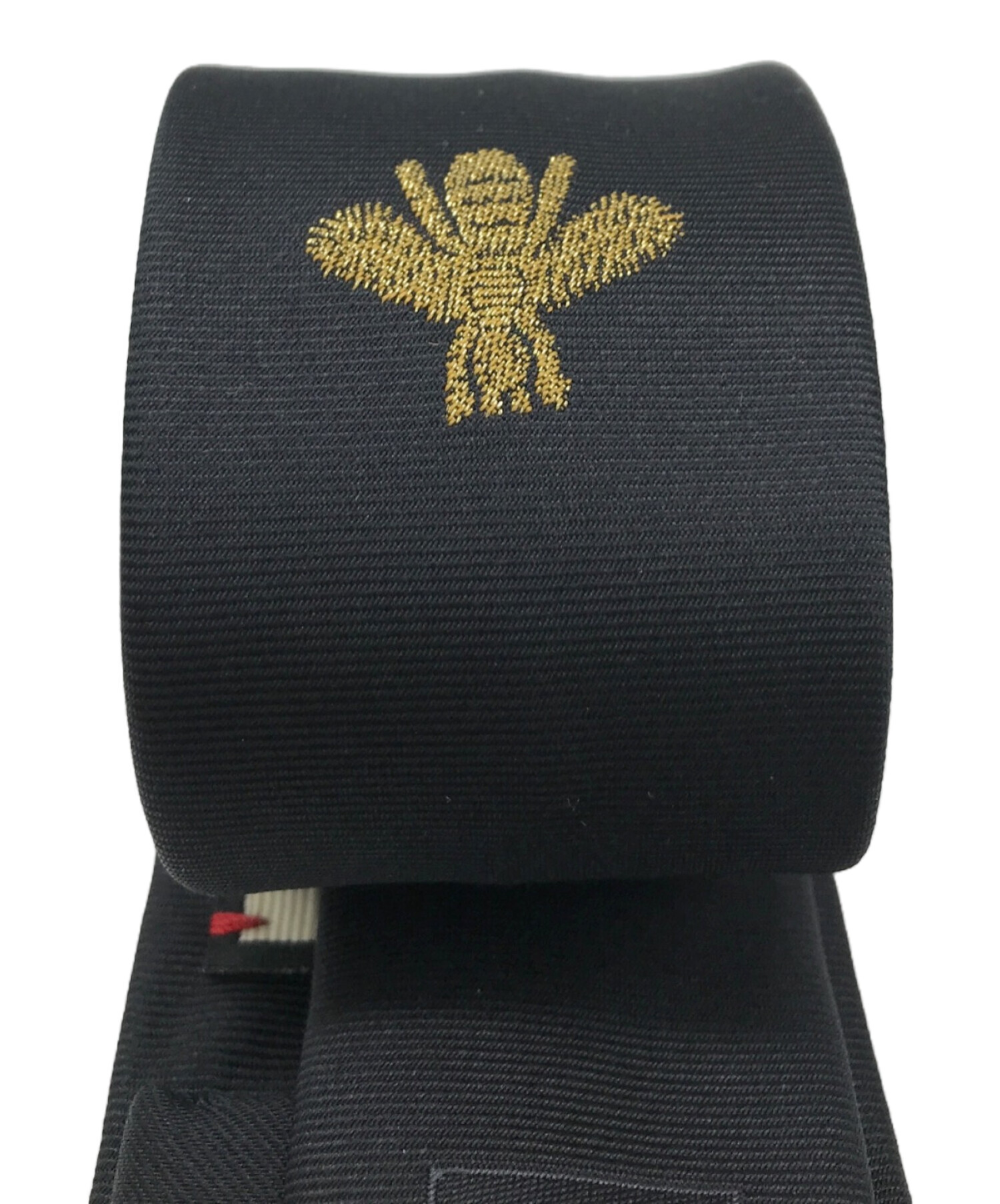 中古・古着通販】GUCCI (グッチ) Bee刺繍ネクタイ ブラック サイズ 