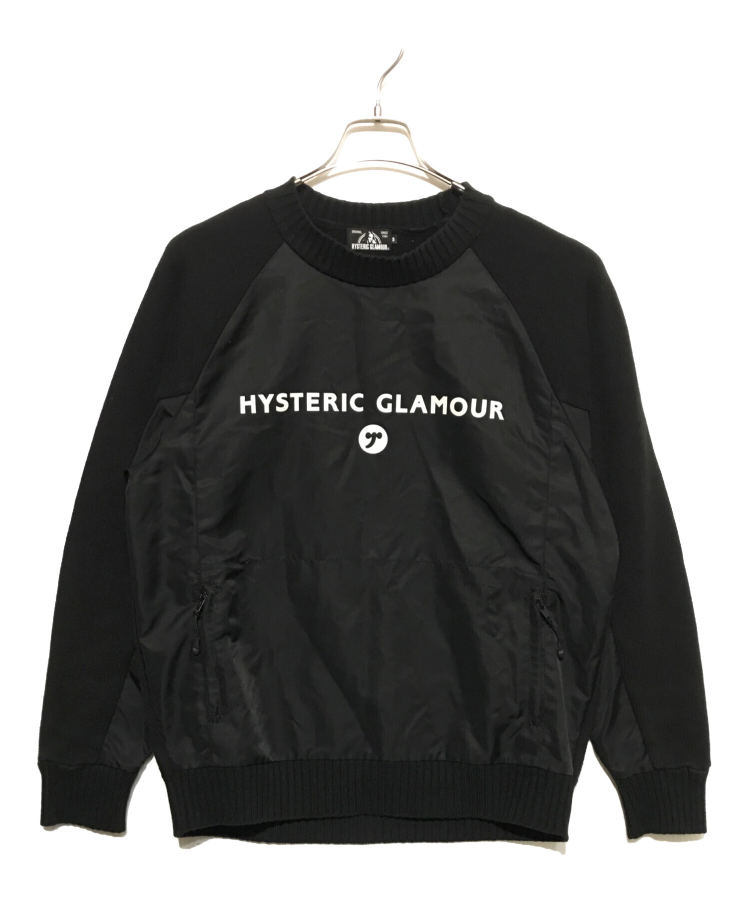 HYSTERIC GLAMOUR スウェット S HYSTERIC GLAMOUR ブラック スウェット S